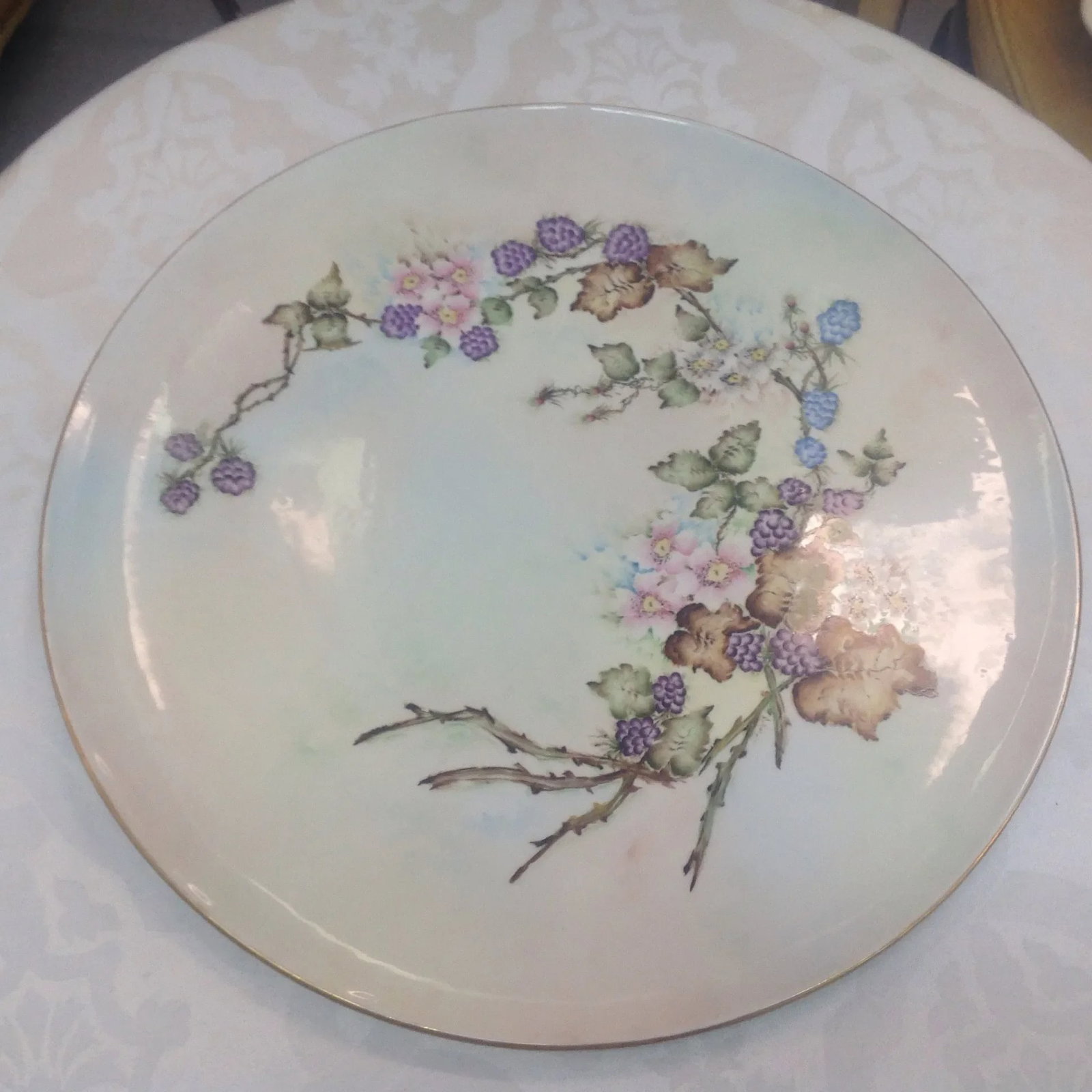 T&v Limoges France 16" Tray - 2