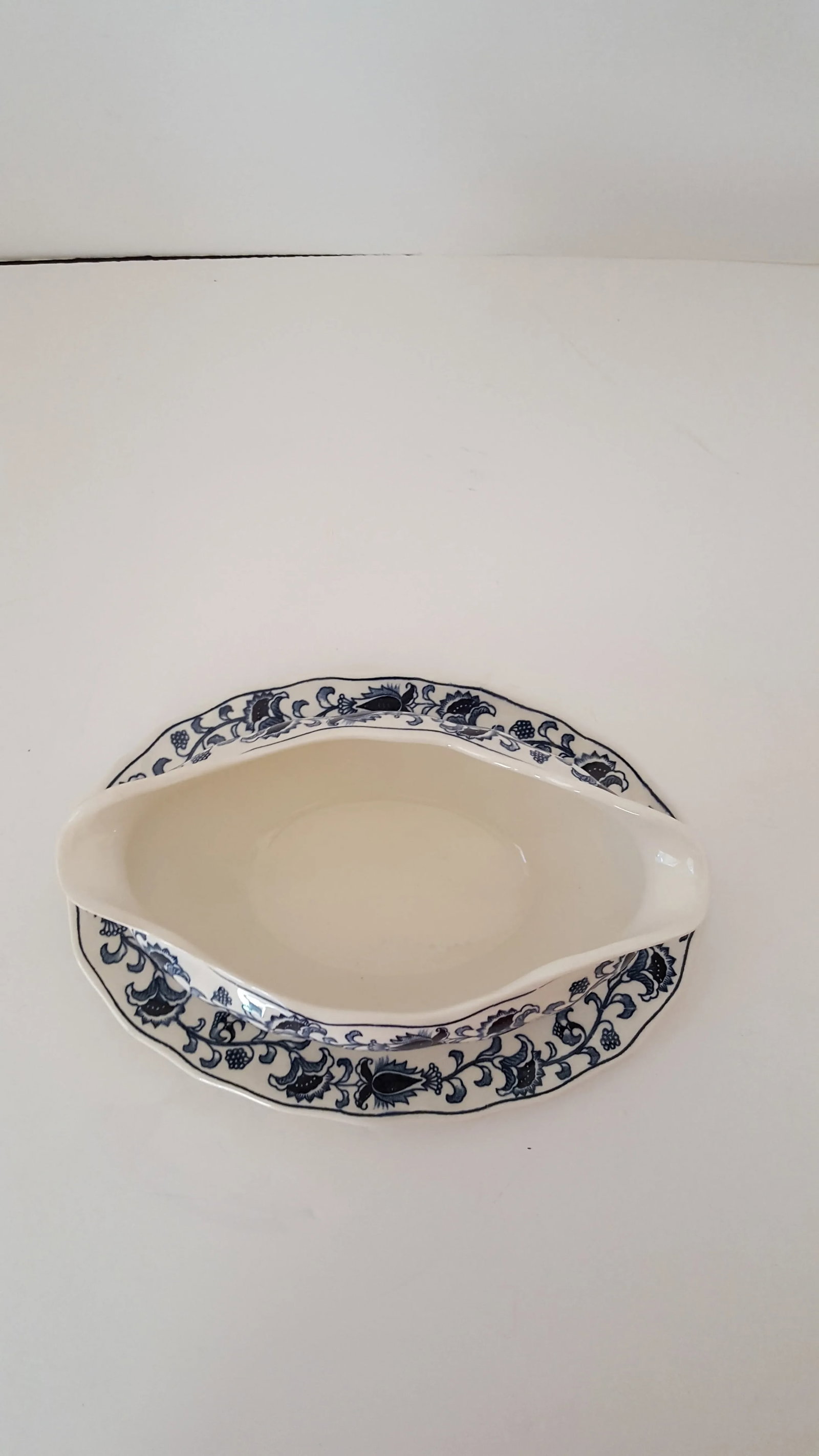 Vintage Nikko Japan Double Phoenix Ming Tree Blue Pattern Six Piece Set - 7