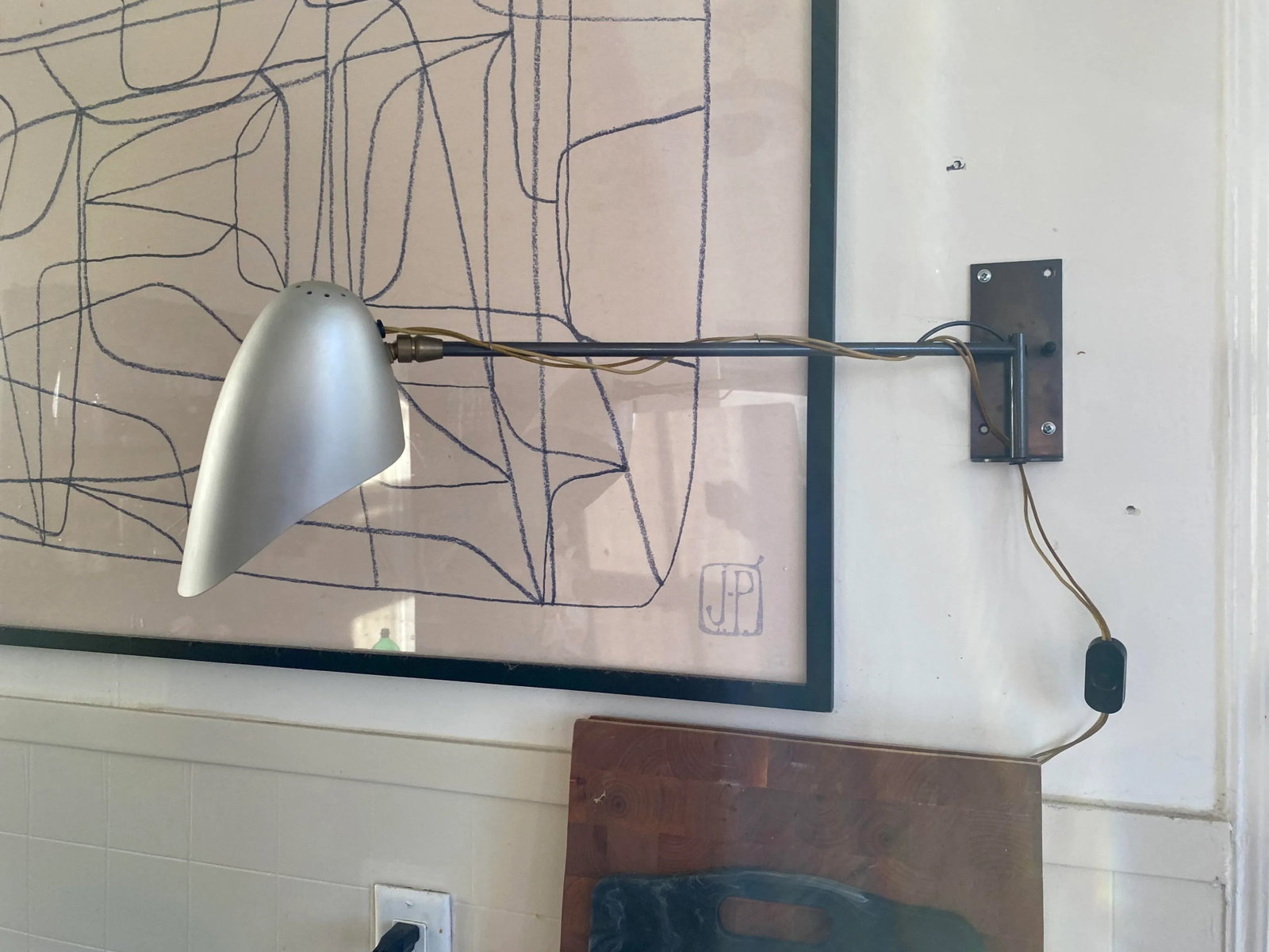 David Weeks Studio Prototype Wall Light Lamp /One Arm Sconce, 2000s - 9