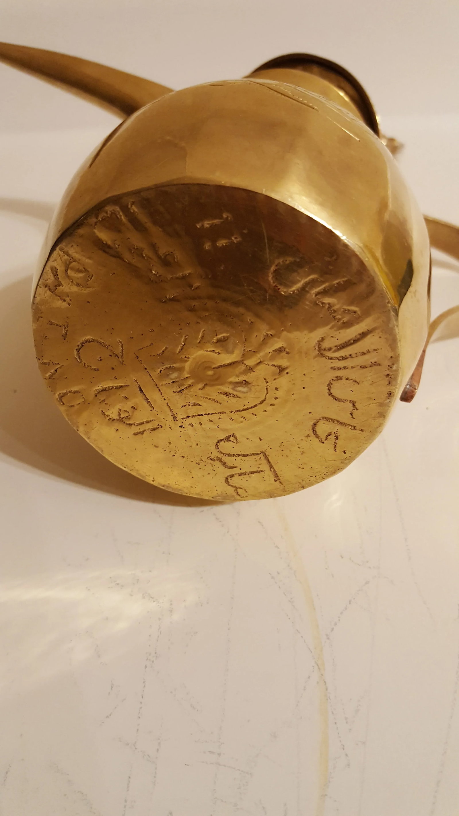 Mid Century Modern Vintage Saudi Arabian Dallah Pot Inscribed - 10