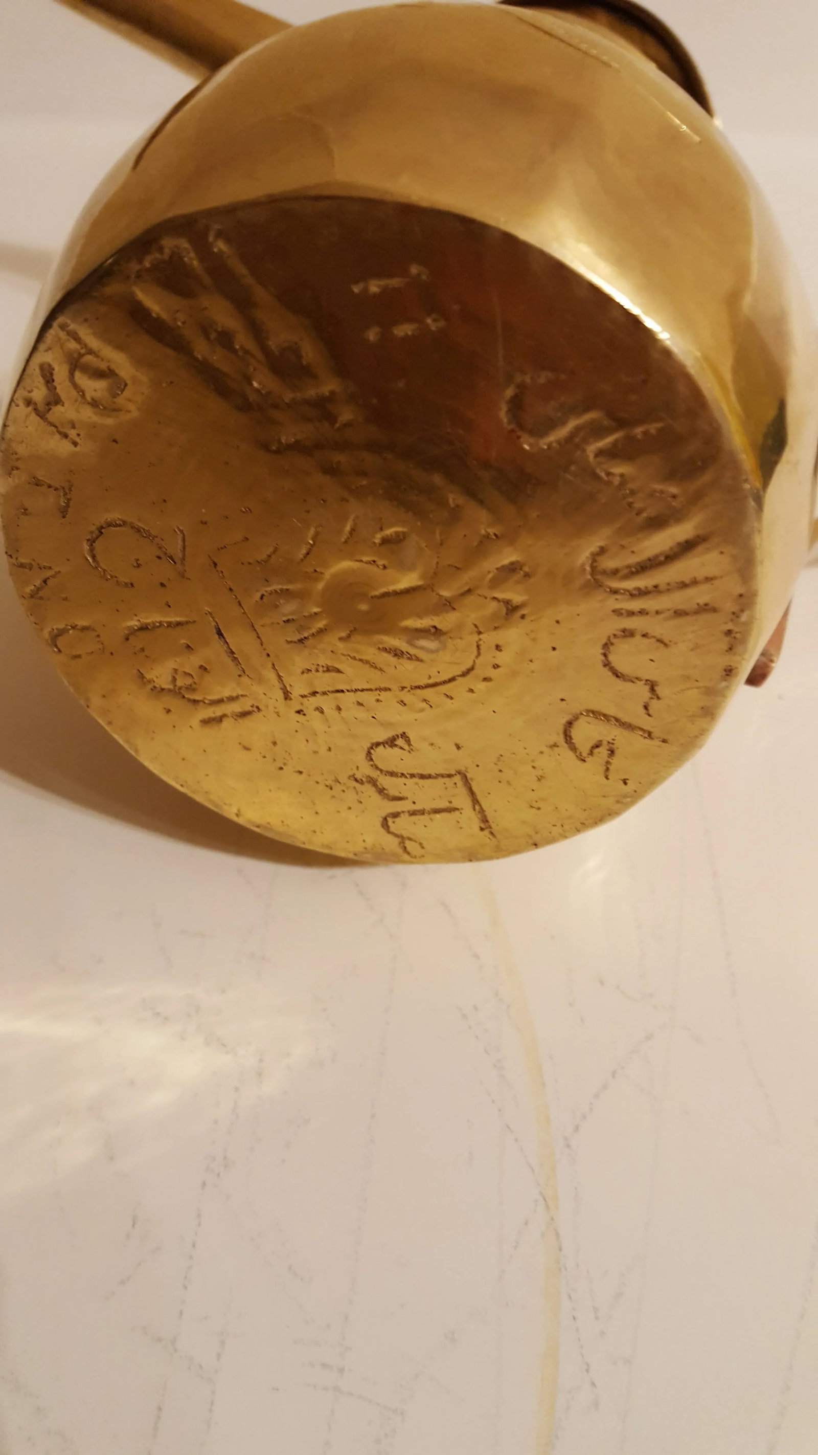 Mid Century Modern Vintage Saudi Arabian Dallah Pot Inscribed - 11