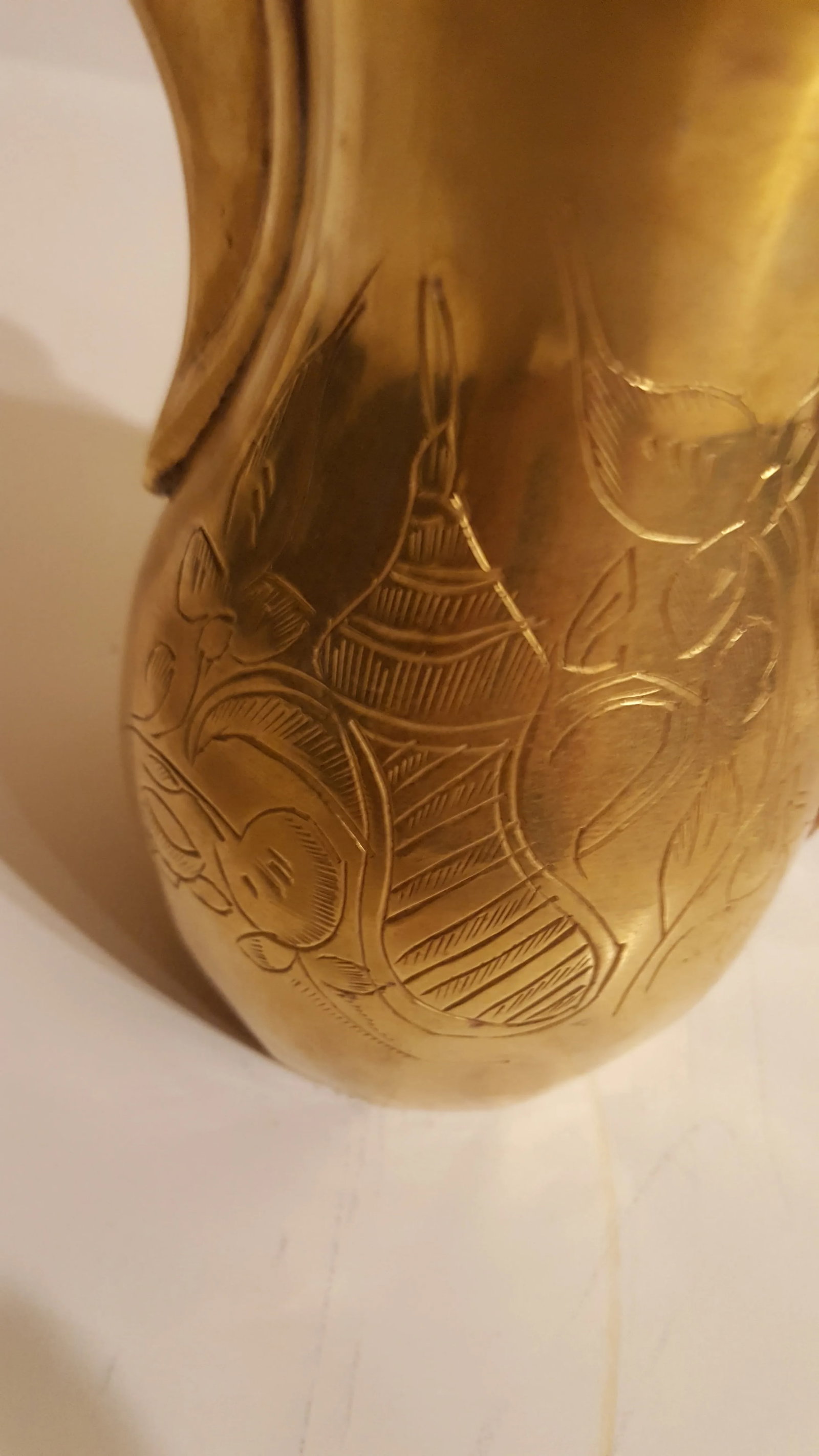 Mid Century Modern Vintage Saudi Arabian Dallah Pot Inscribed - 3