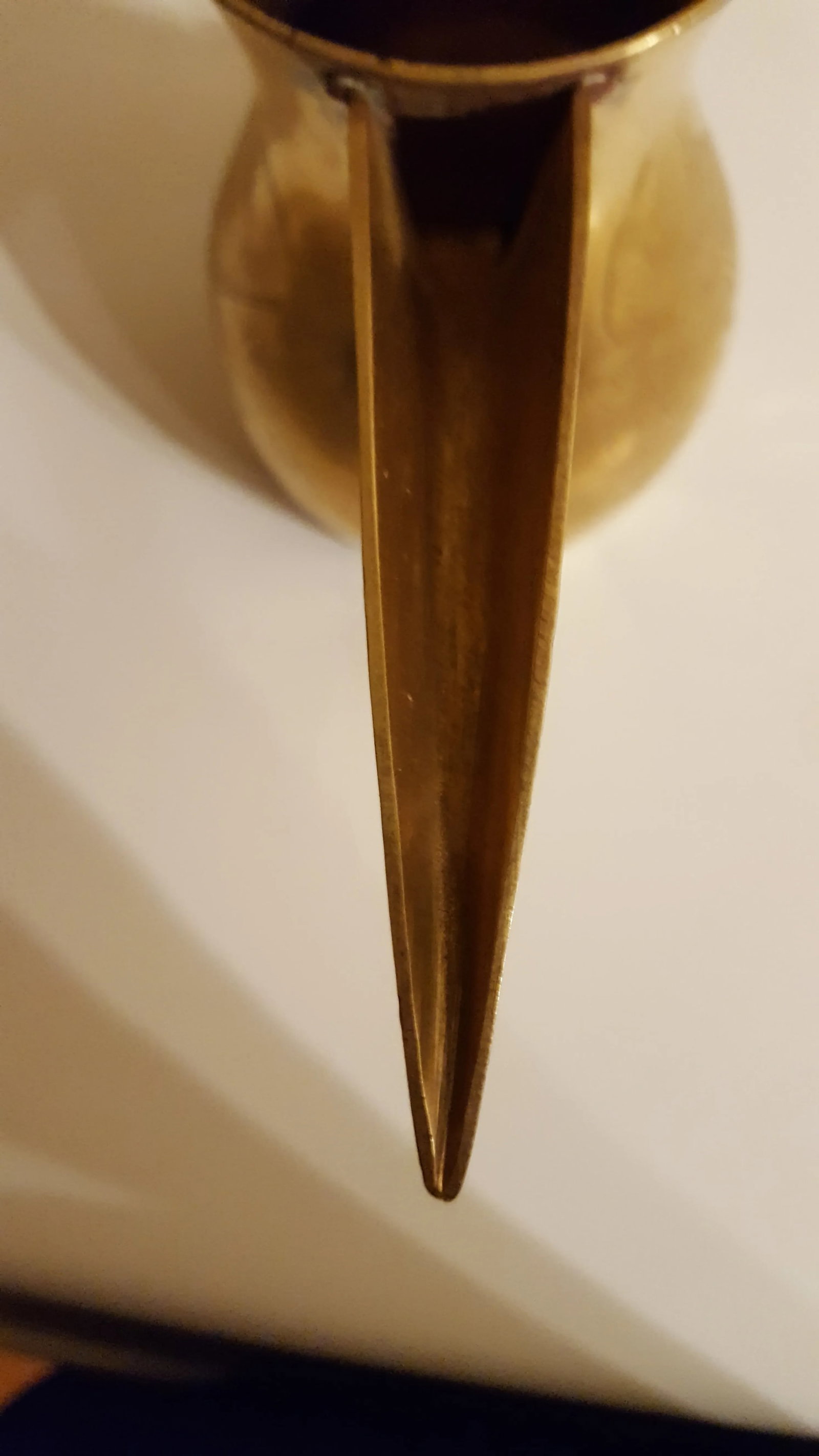 Mid Century Modern Vintage Saudi Arabian Dallah Pot Inscribed - 8
