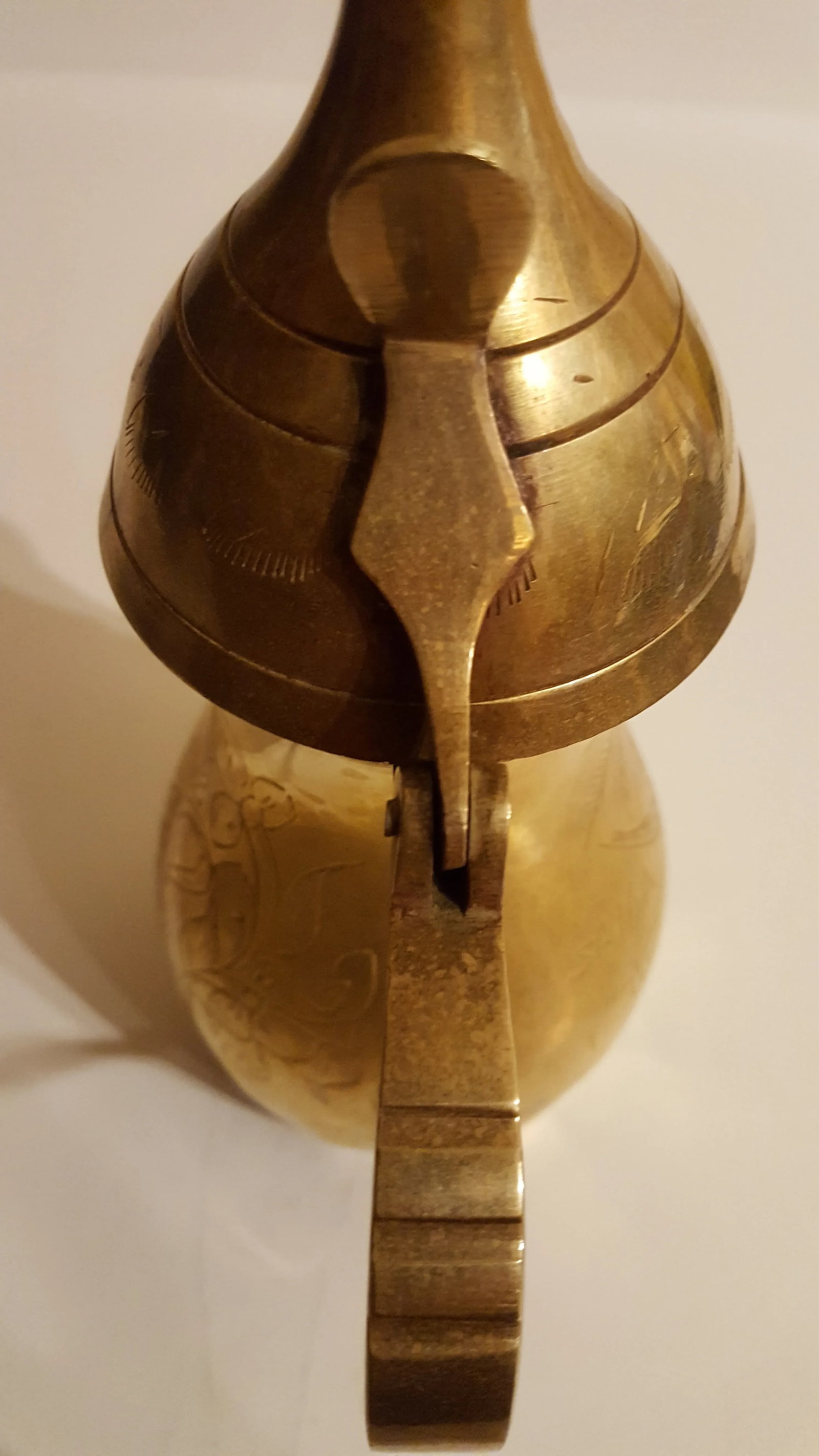 Mid Century Modern Vintage Saudi Arabian Dallah Pot Inscribed - 9