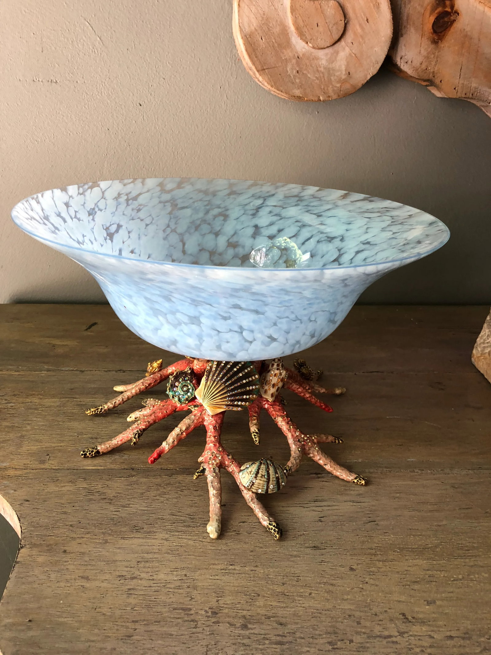 Jay Strongwater Coral Reef Bowl - 11