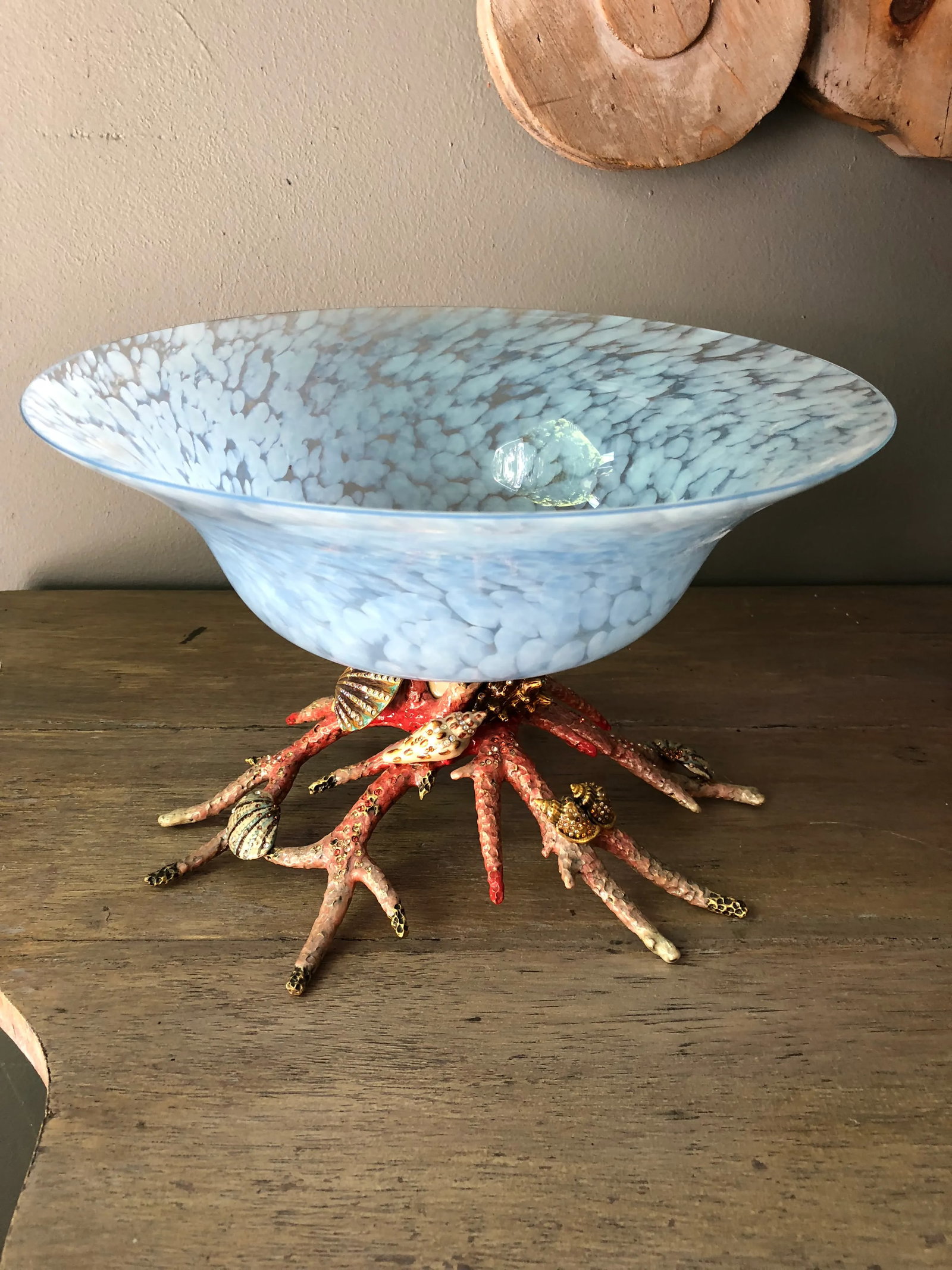 Jay Strongwater Coral Reef Bowl - 2