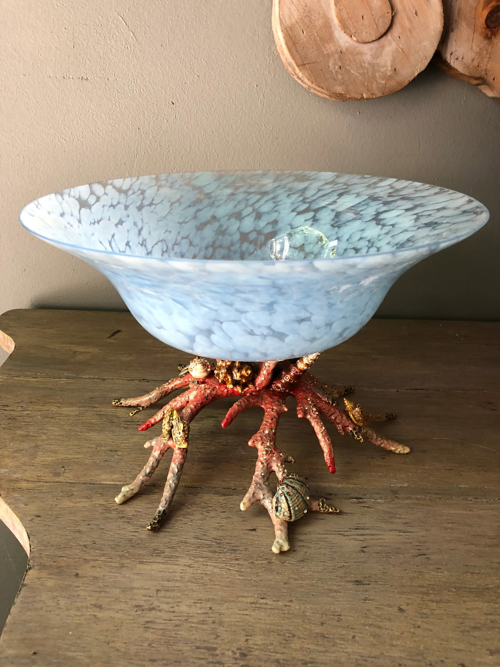Jay Strongwater Coral Reef Bowl - 3