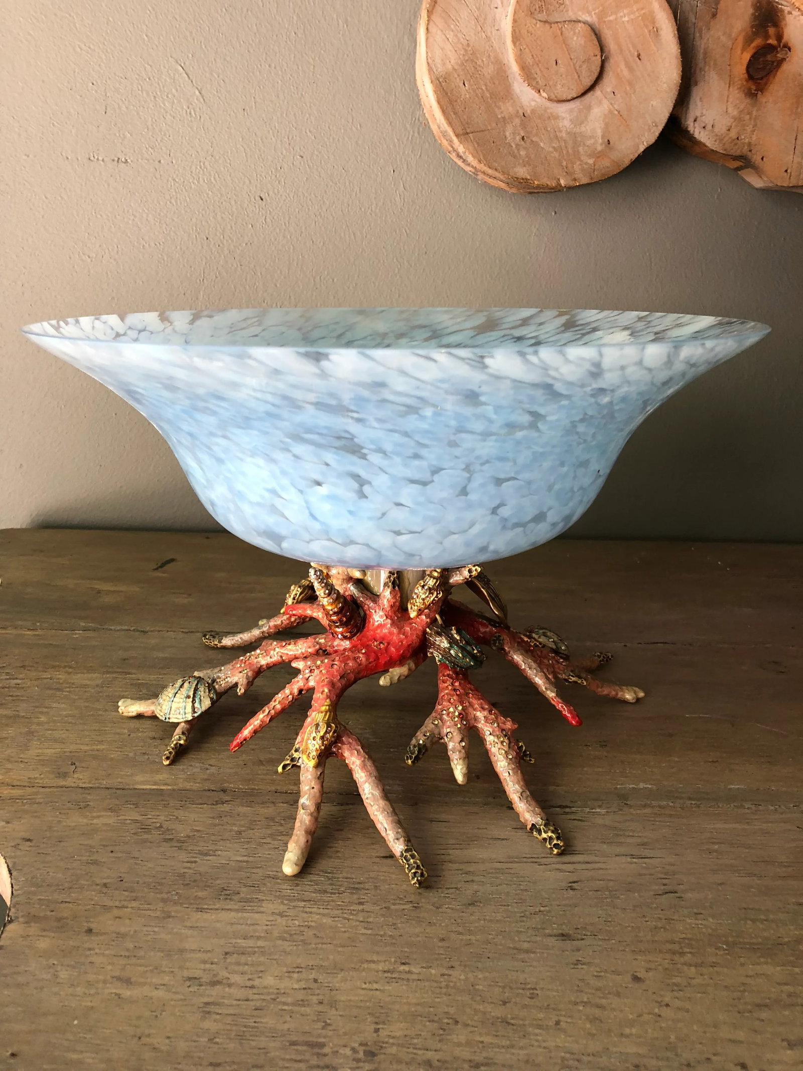 Jay Strongwater Coral Reef Bowl - 4