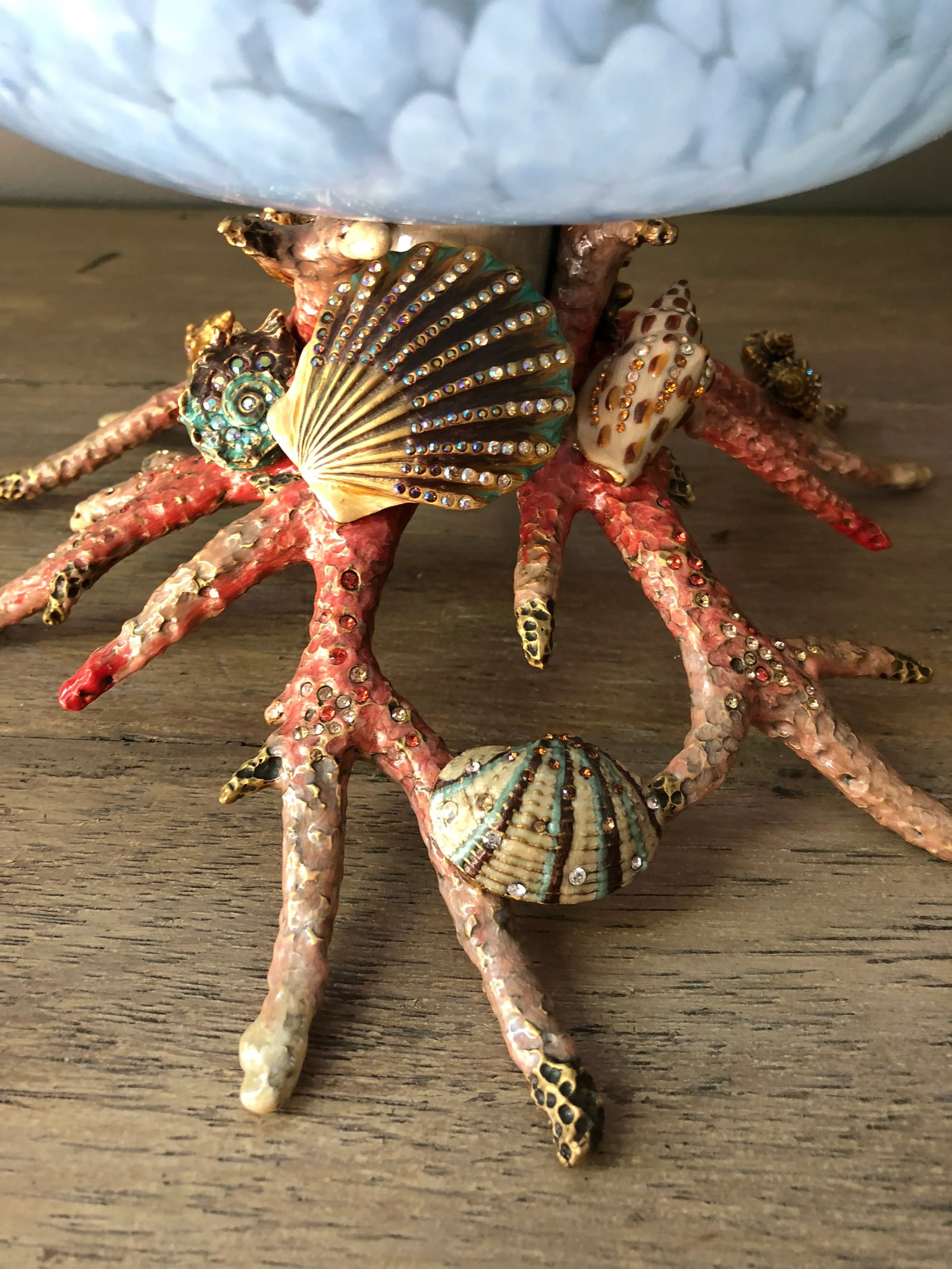 Jay Strongwater Coral Reef Bowl - 6