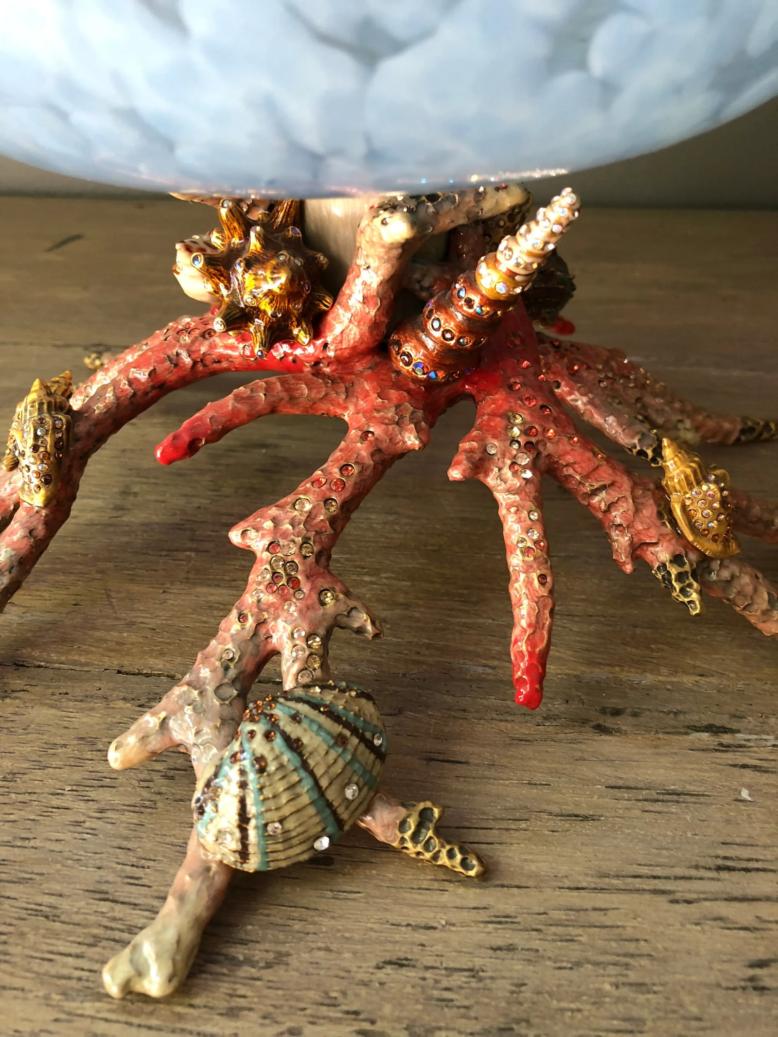 Jay Strongwater Coral Reef Bowl - 8
