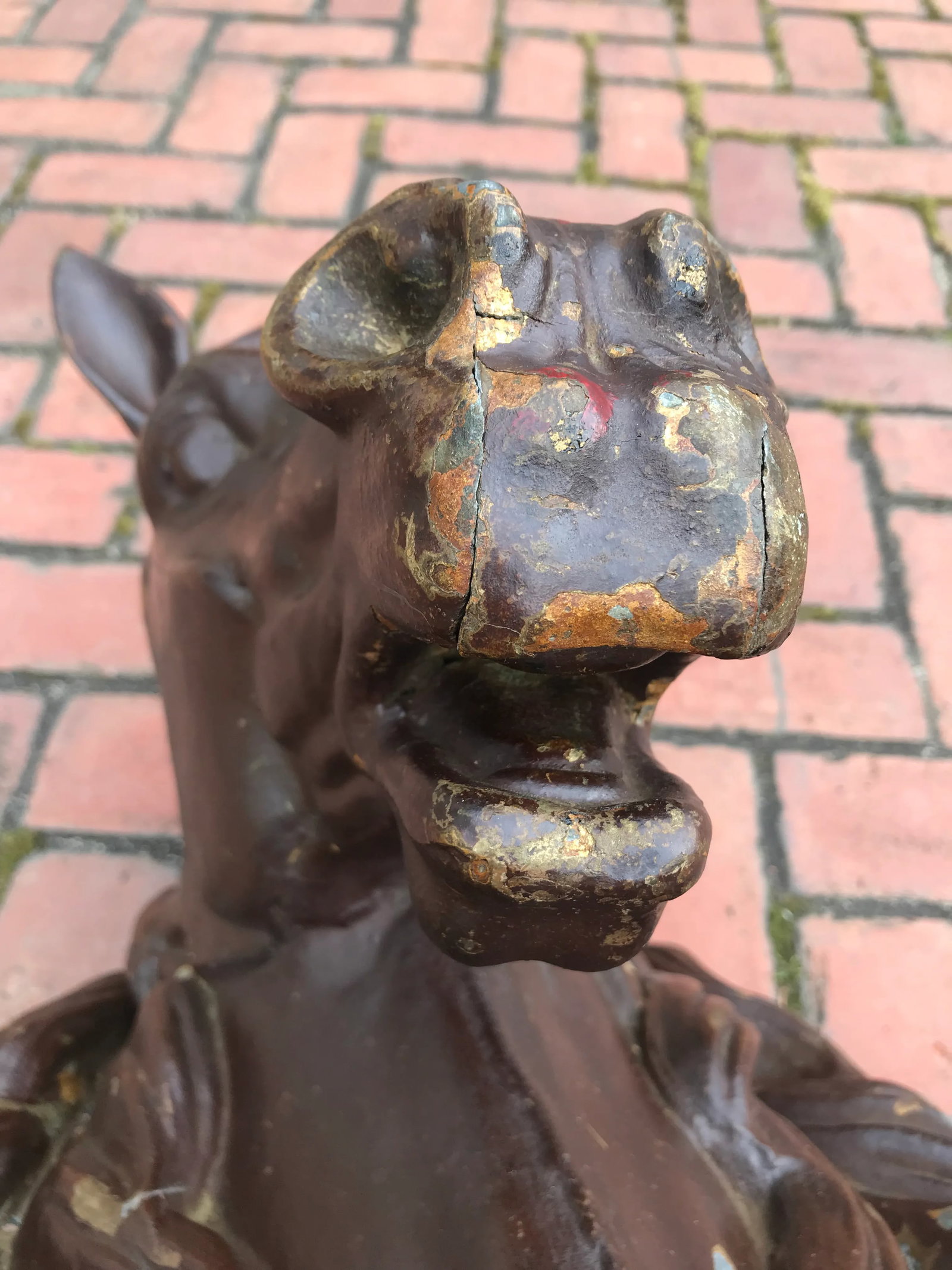 Antique French Butchers Horse Head - 10