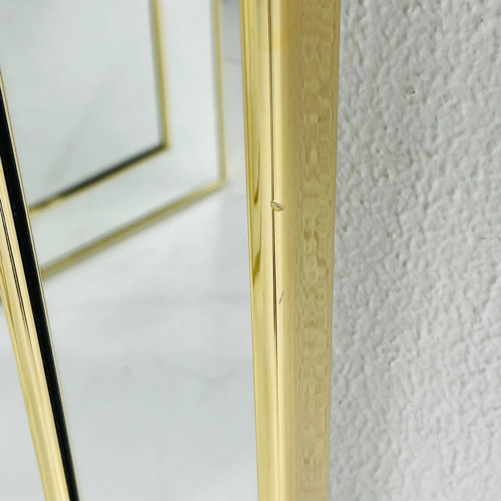 1970s 3 Panel Double Sided Mirror Screen / Room Divider - 12