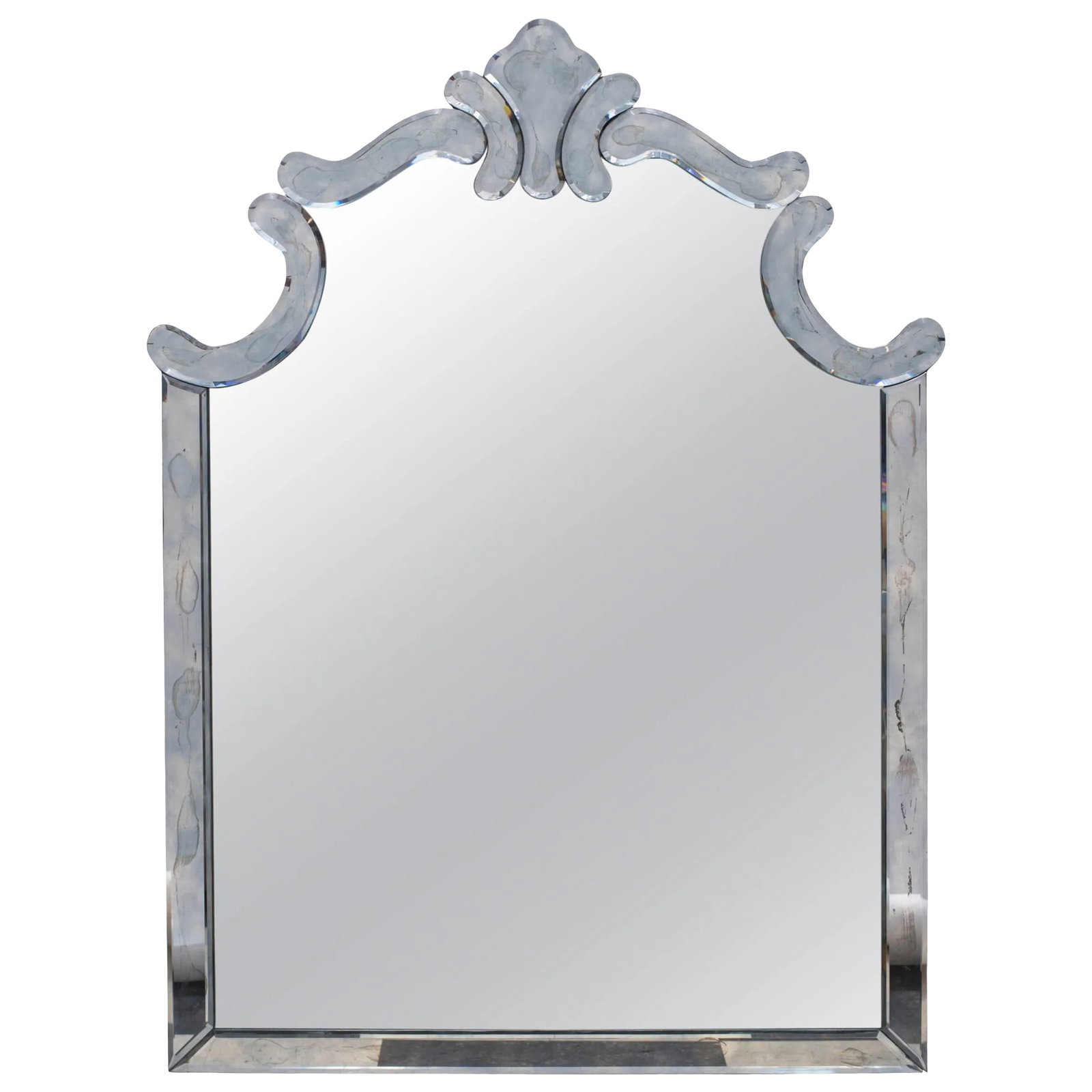 1940s Regency Style Mirror by Marchand (1 of 9)
