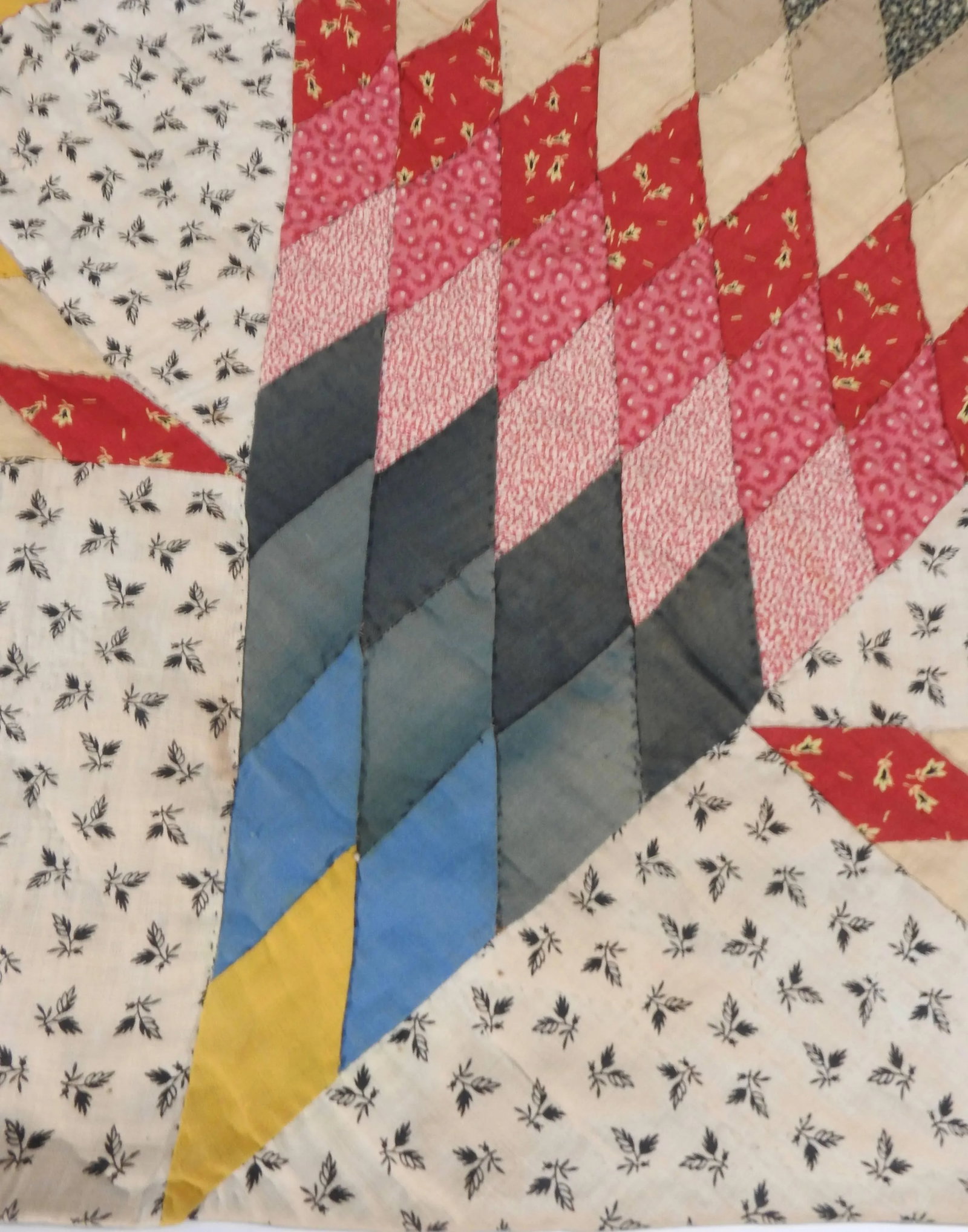 Vintage Handmade Star Quilt - 5
