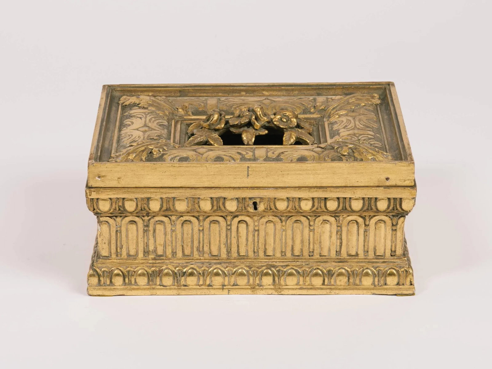 1920s Giltwood and Gesso Box - 2