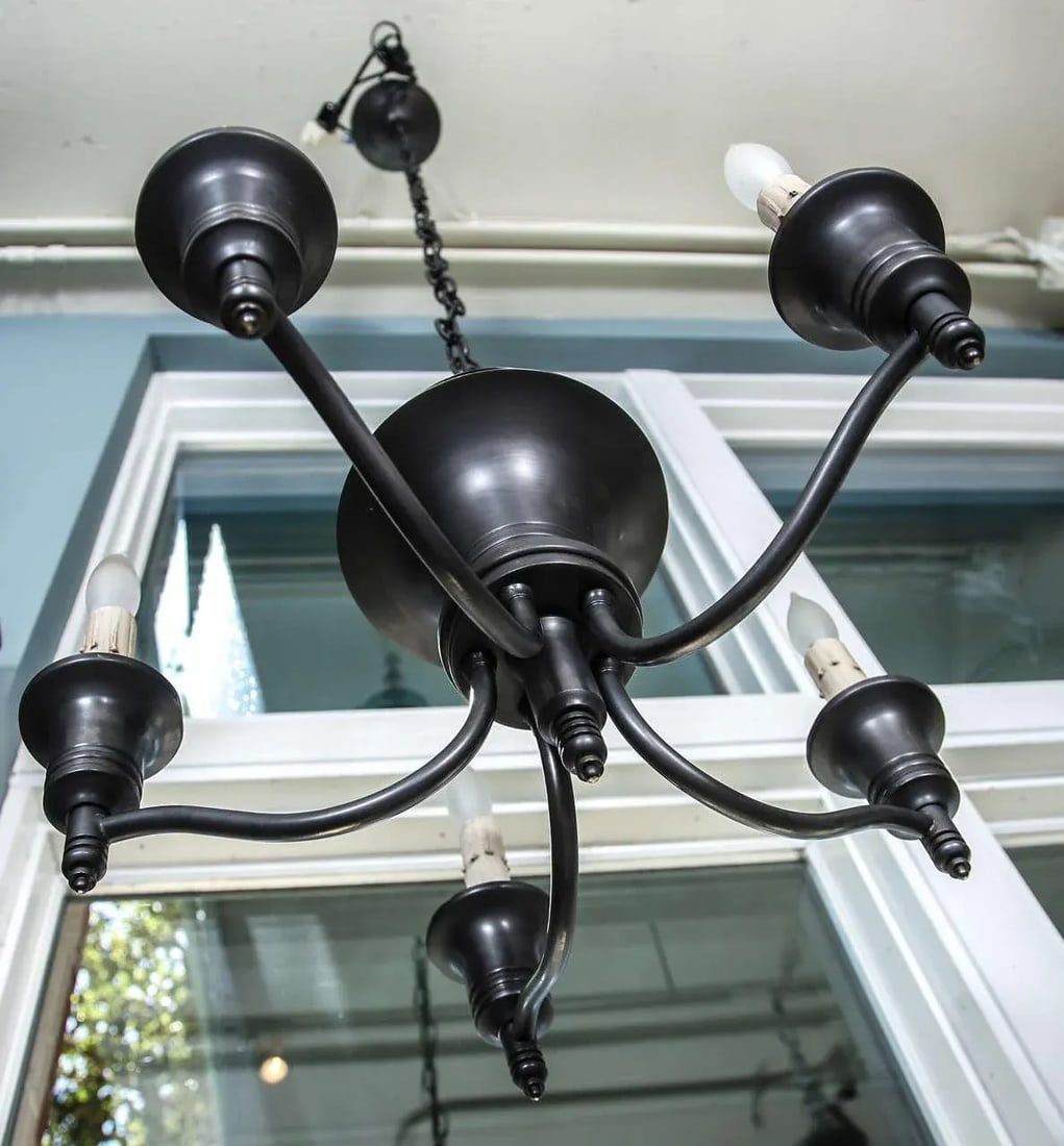Art Deco Hanging Light - 8