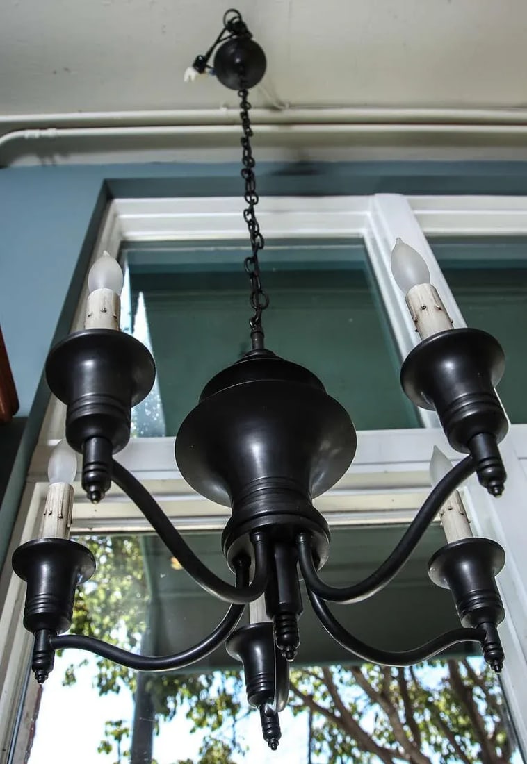 Art Deco Hanging Light - 9
