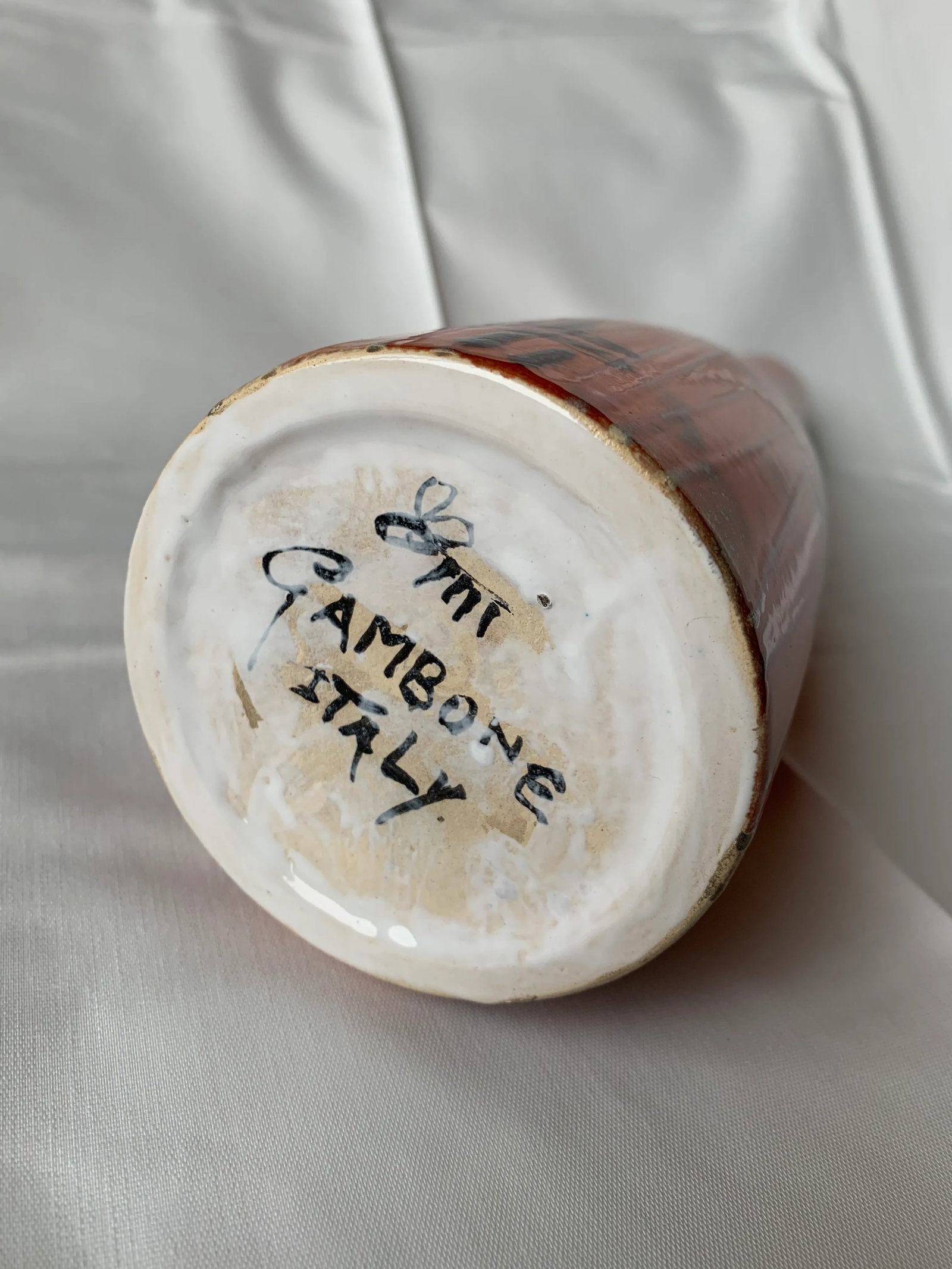 Guido Gambone Italian Pottery Vase - 7