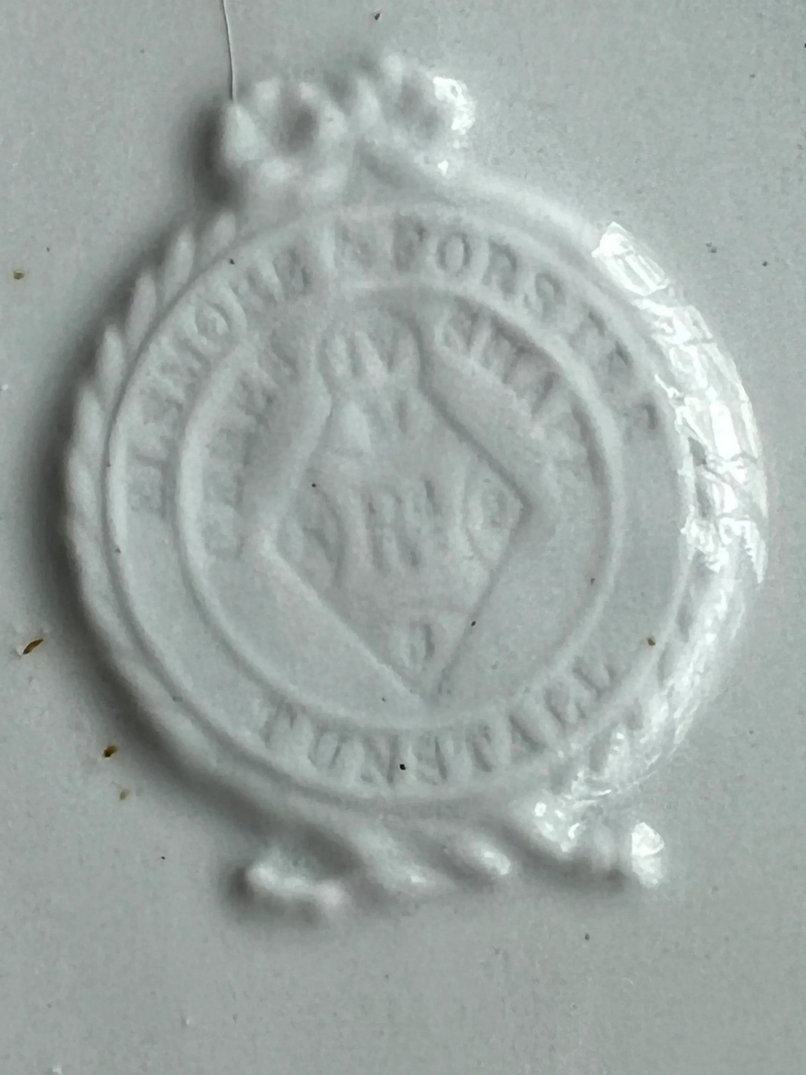 Antique White Ironstone Vegetable Serving Dish, Ceres Shape, Elsmore & Forster - 3