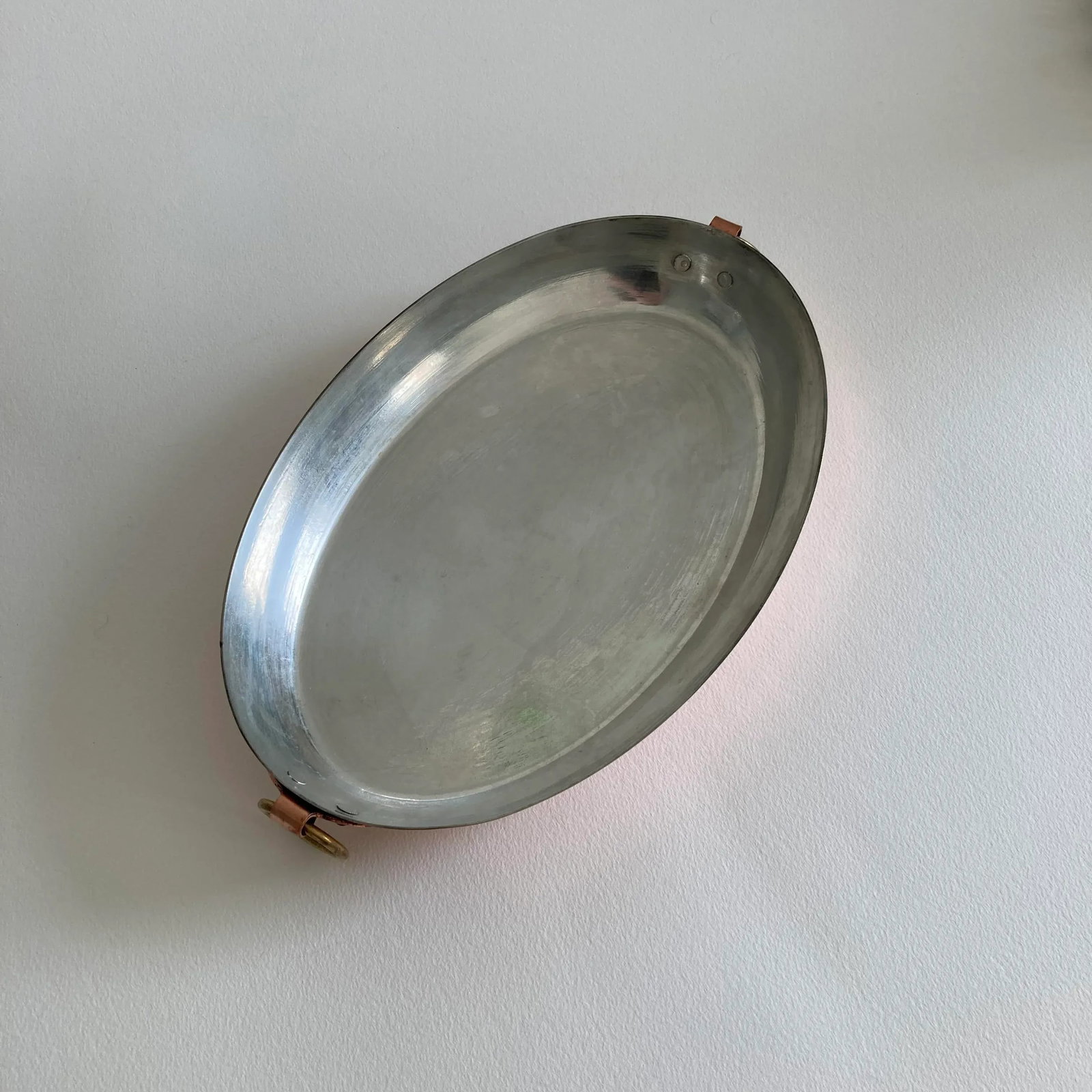 20th Century Lewis Conger New York France Oval Copper Au Gratin - 3