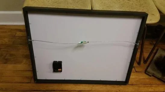 1970s Art Deco Style Automotive Shop Clock Featuring 1930 Packard - 3