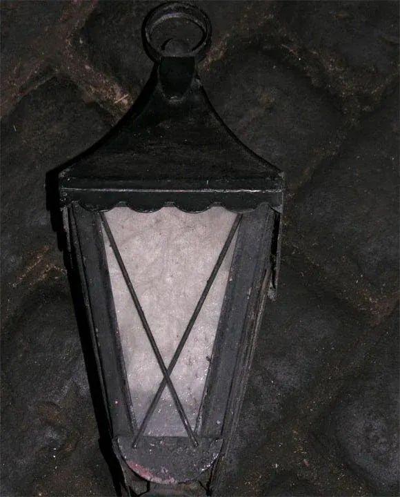 French 1930s Lantern Sconces - a Pair - 4
