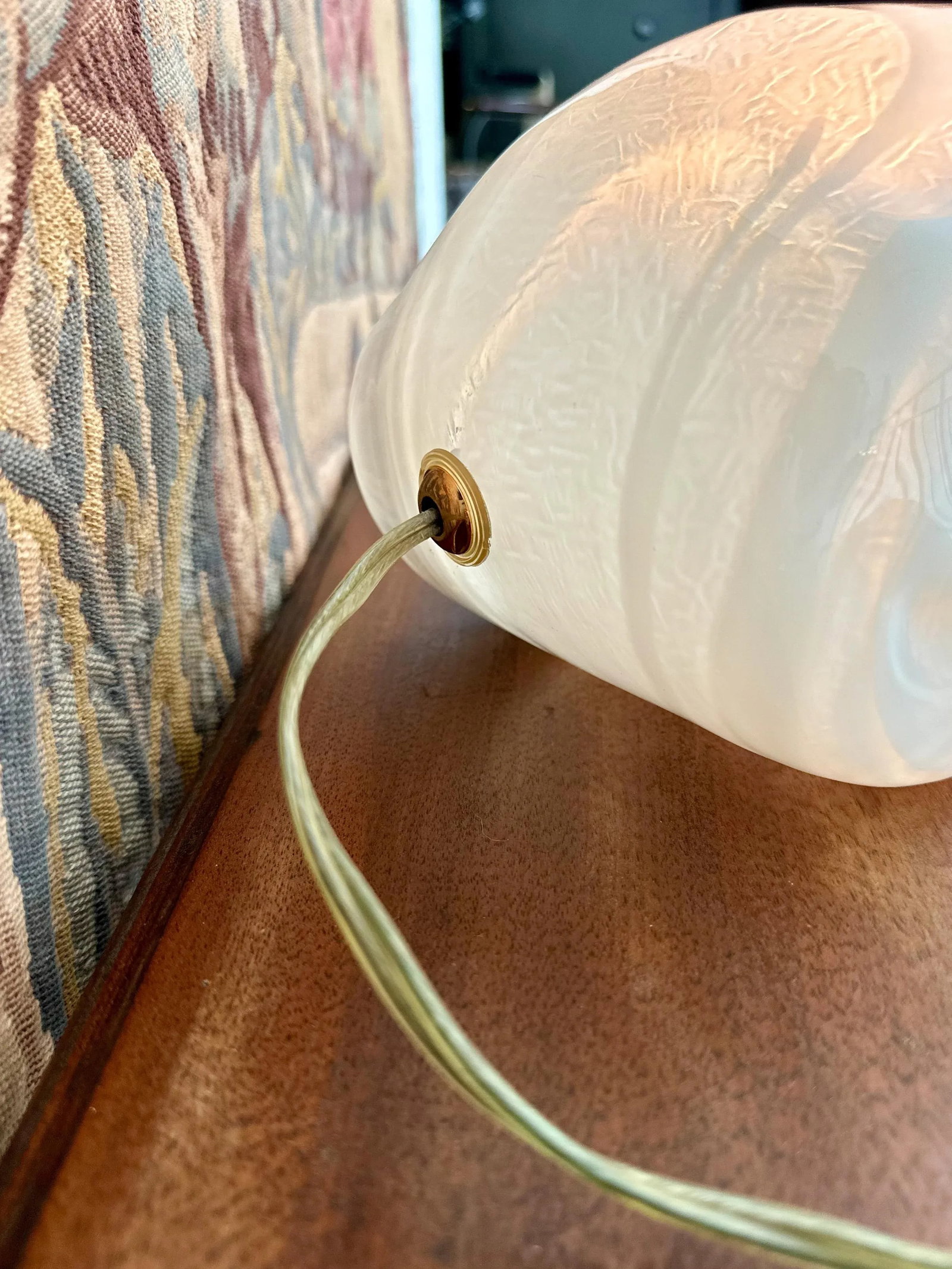 1970s La Murrina Murano Oyster Lamp - 11