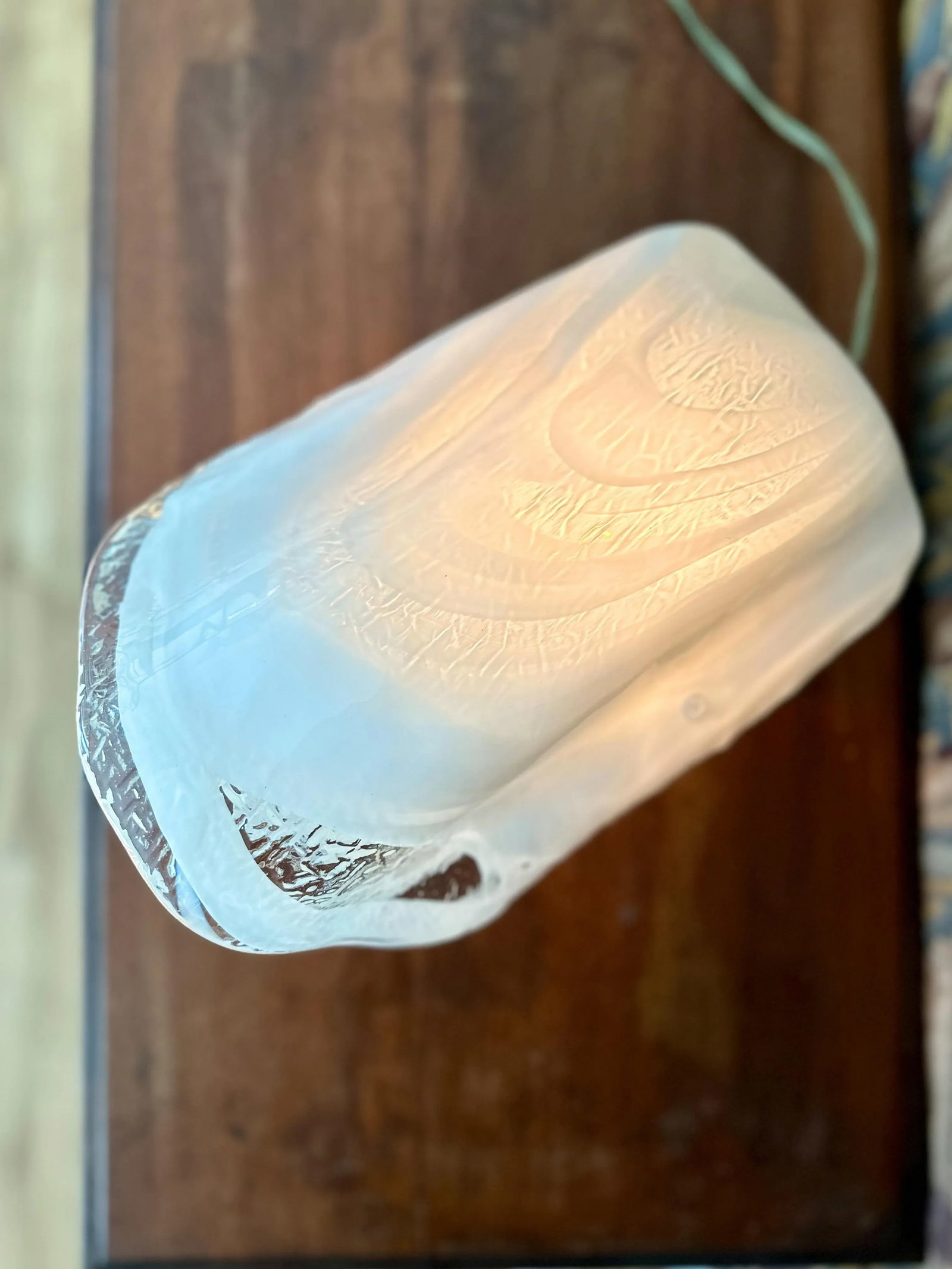 1970s La Murrina Murano Oyster Lamp - 4