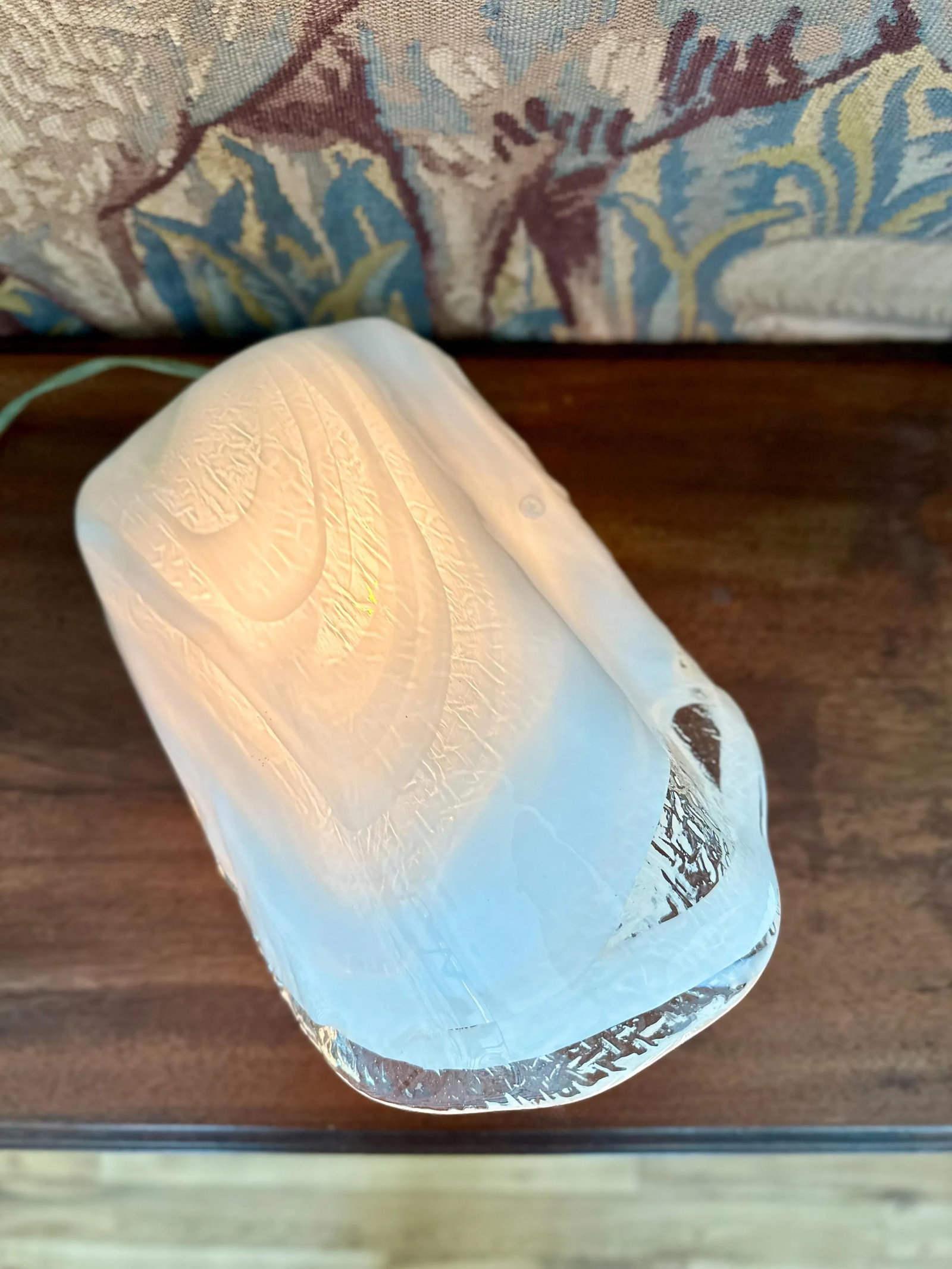 1970s La Murrina Murano Oyster Lamp - 6