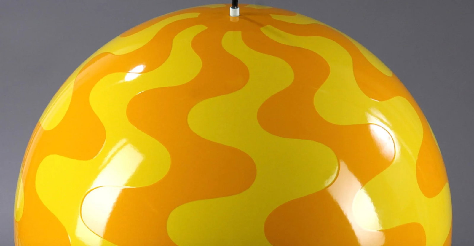 Large Flower Pot Pendant by Verner Panton/ - 5