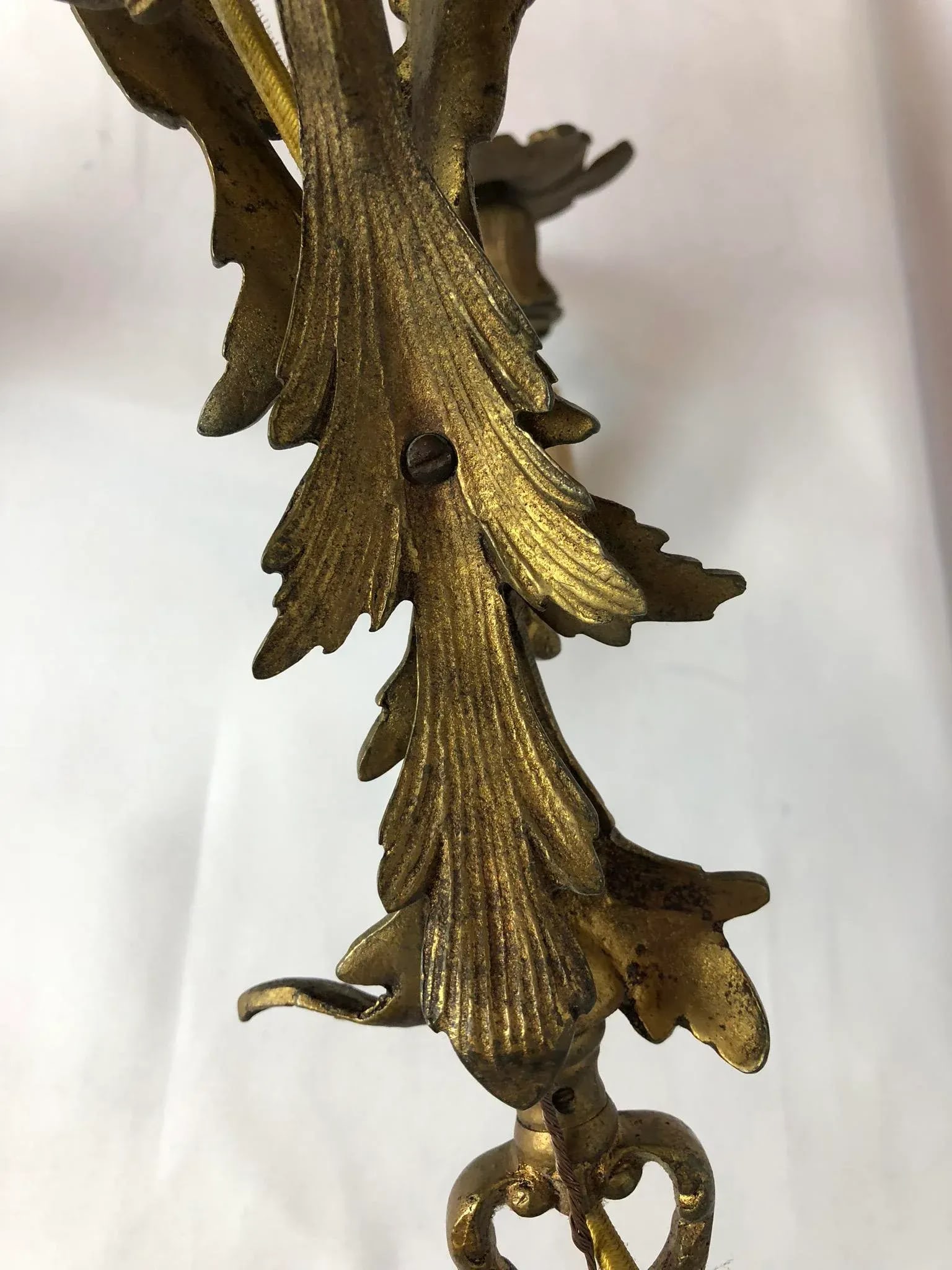 18th Century French Bronze Chandelier - 4