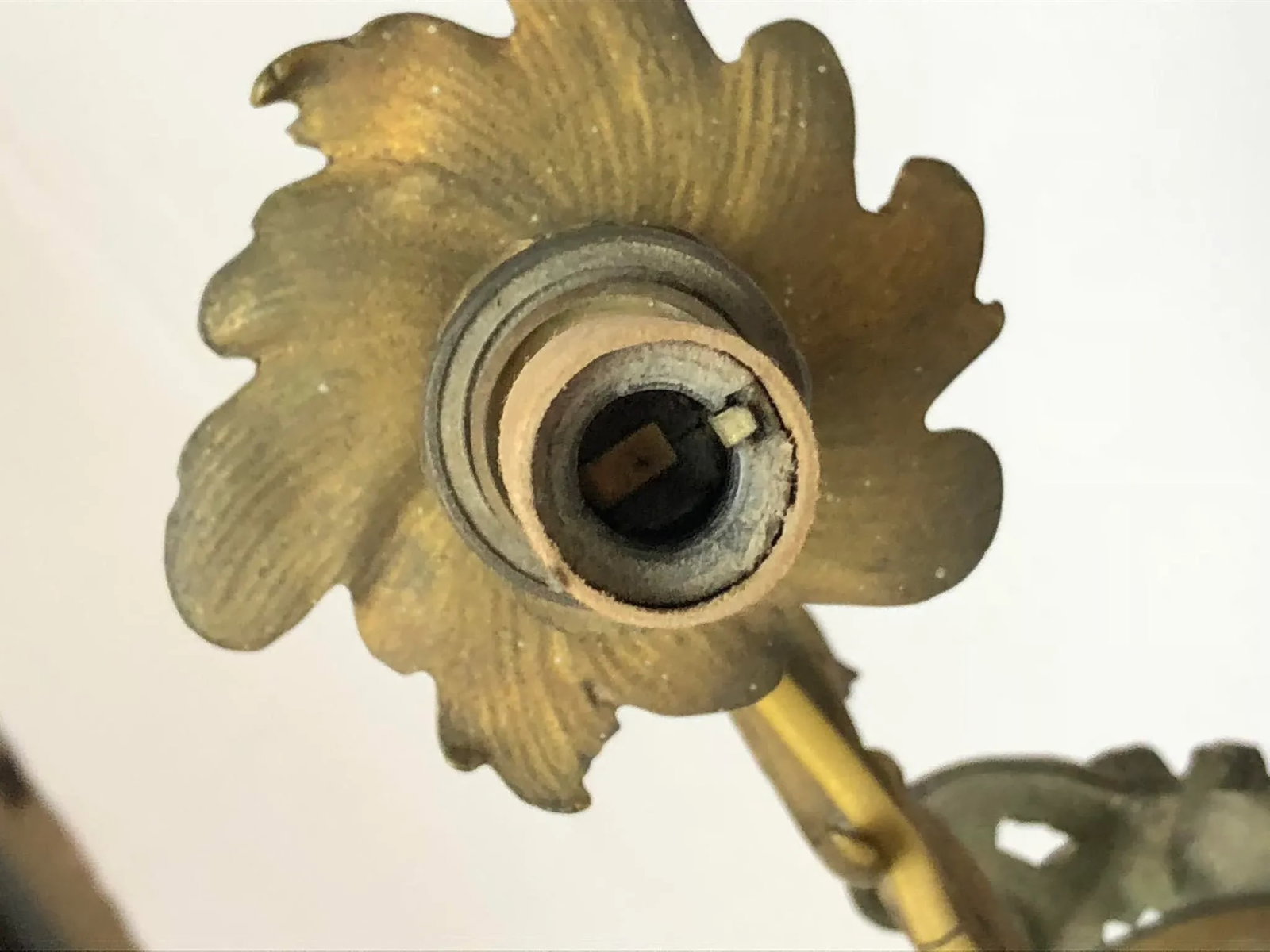 18th Century French Bronze Chandelier - 7