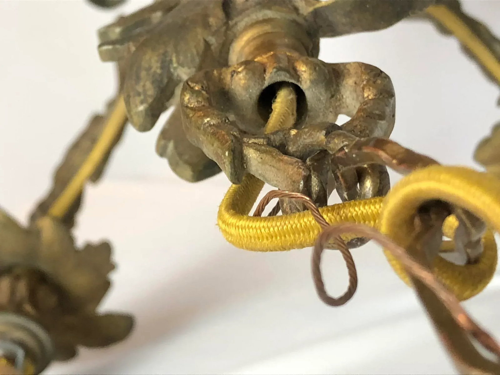 18th Century French Bronze Chandelier - 8