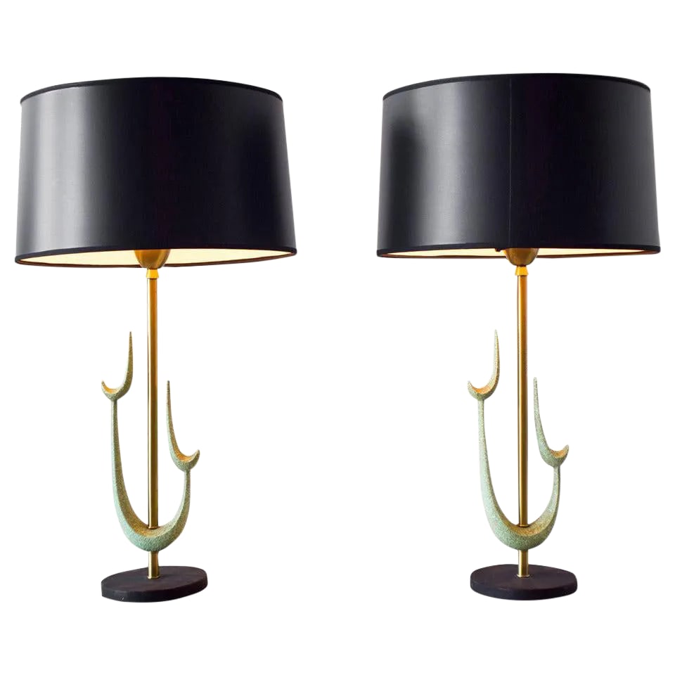 1960s Ceramic Sculpture Lamps (1 of 6)