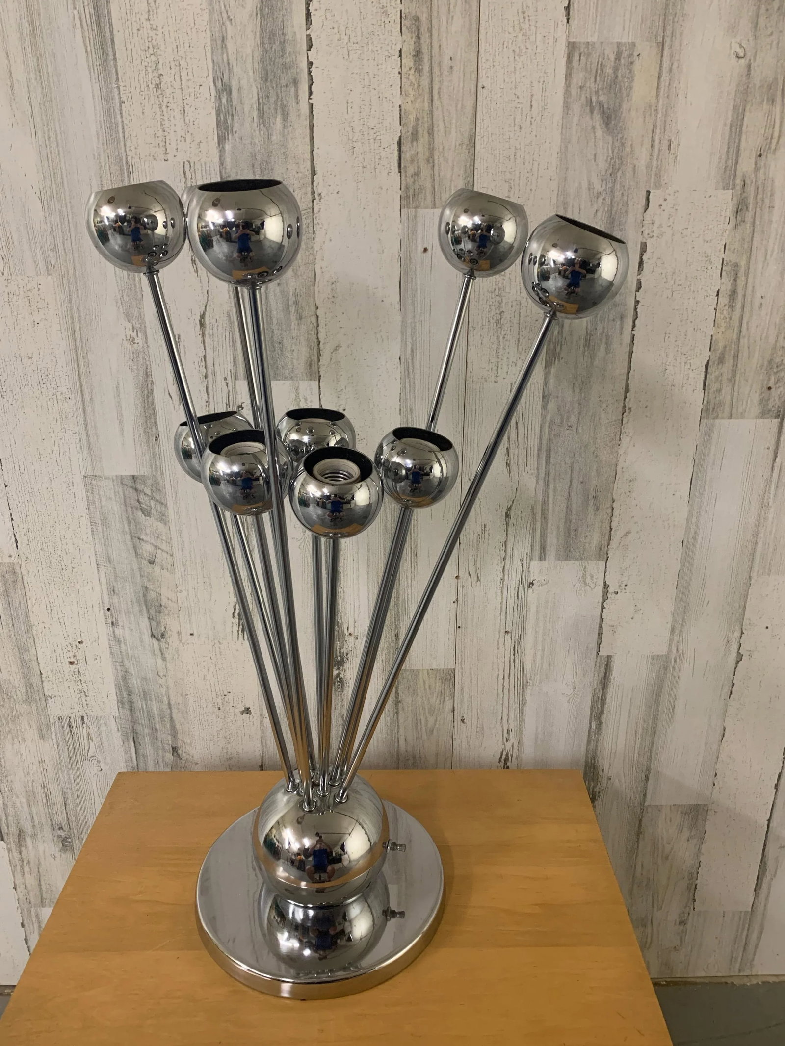 1970s Sputnik Ten Light Table Lamp - 10