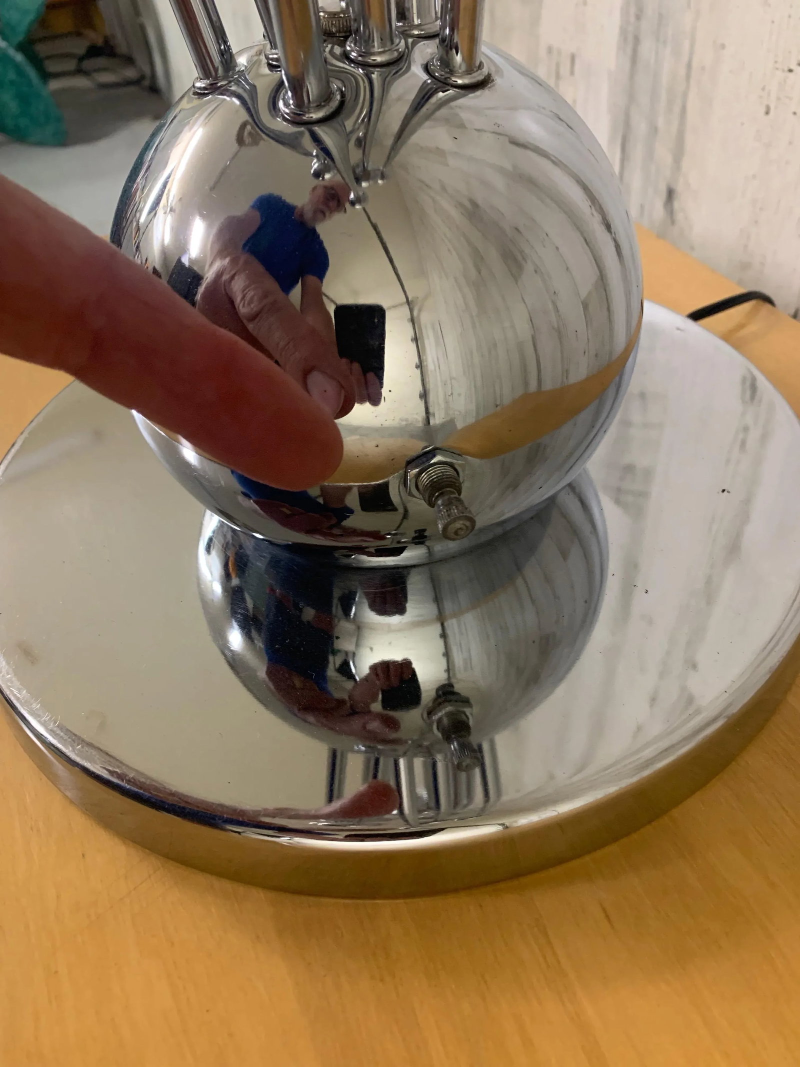 1970s Sputnik Ten Light Table Lamp - 3