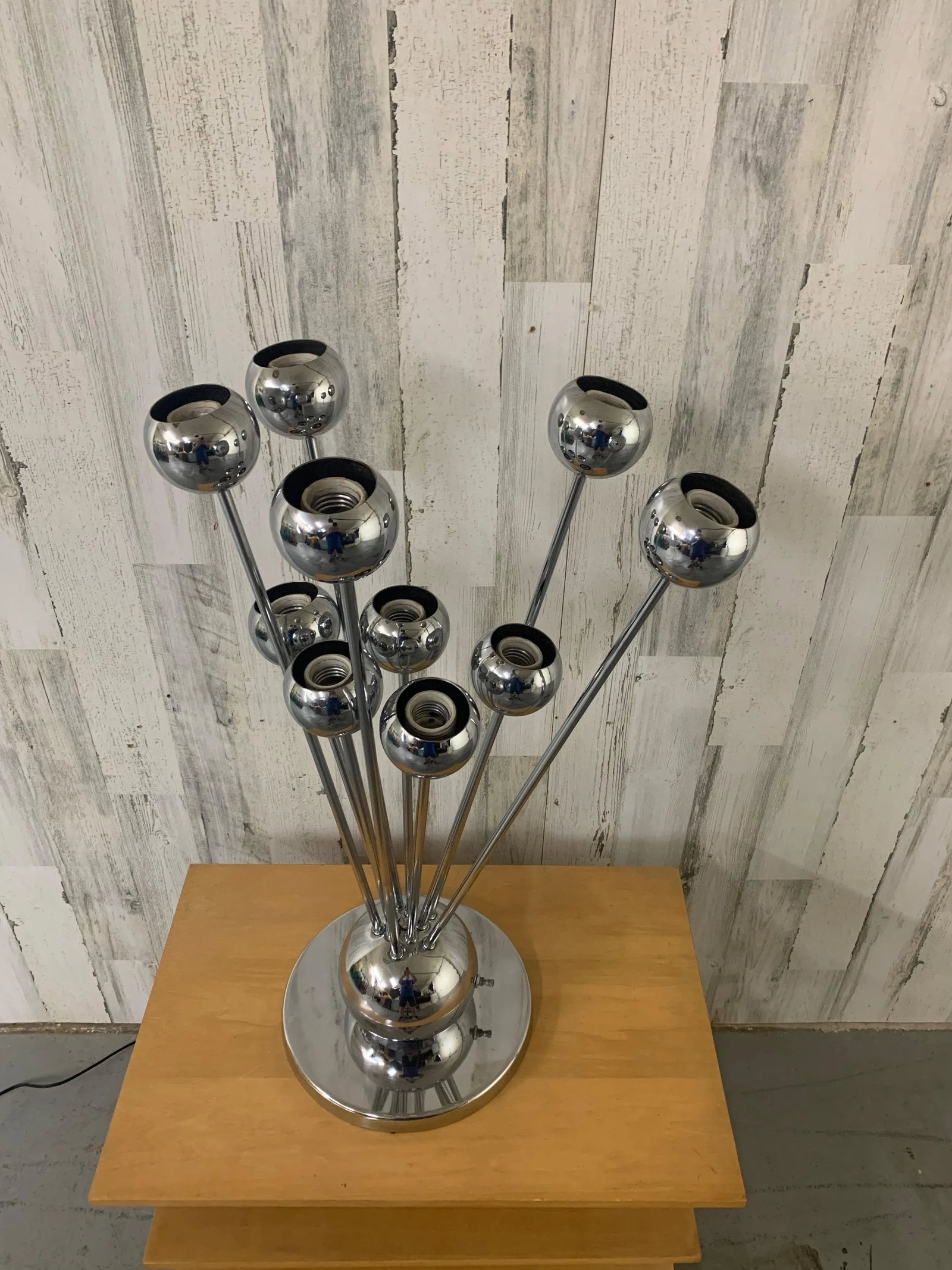 1970s Sputnik Ten Light Table Lamp - 4