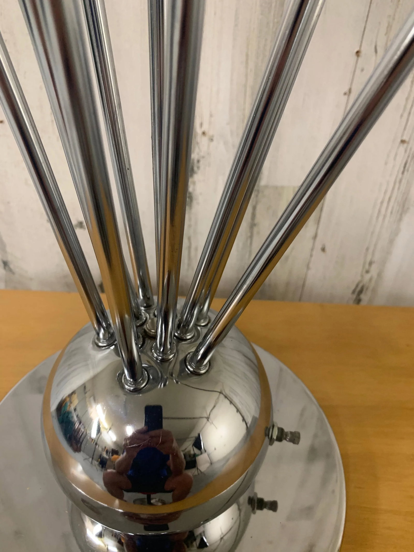 1970s Sputnik Ten Light Table Lamp - 7