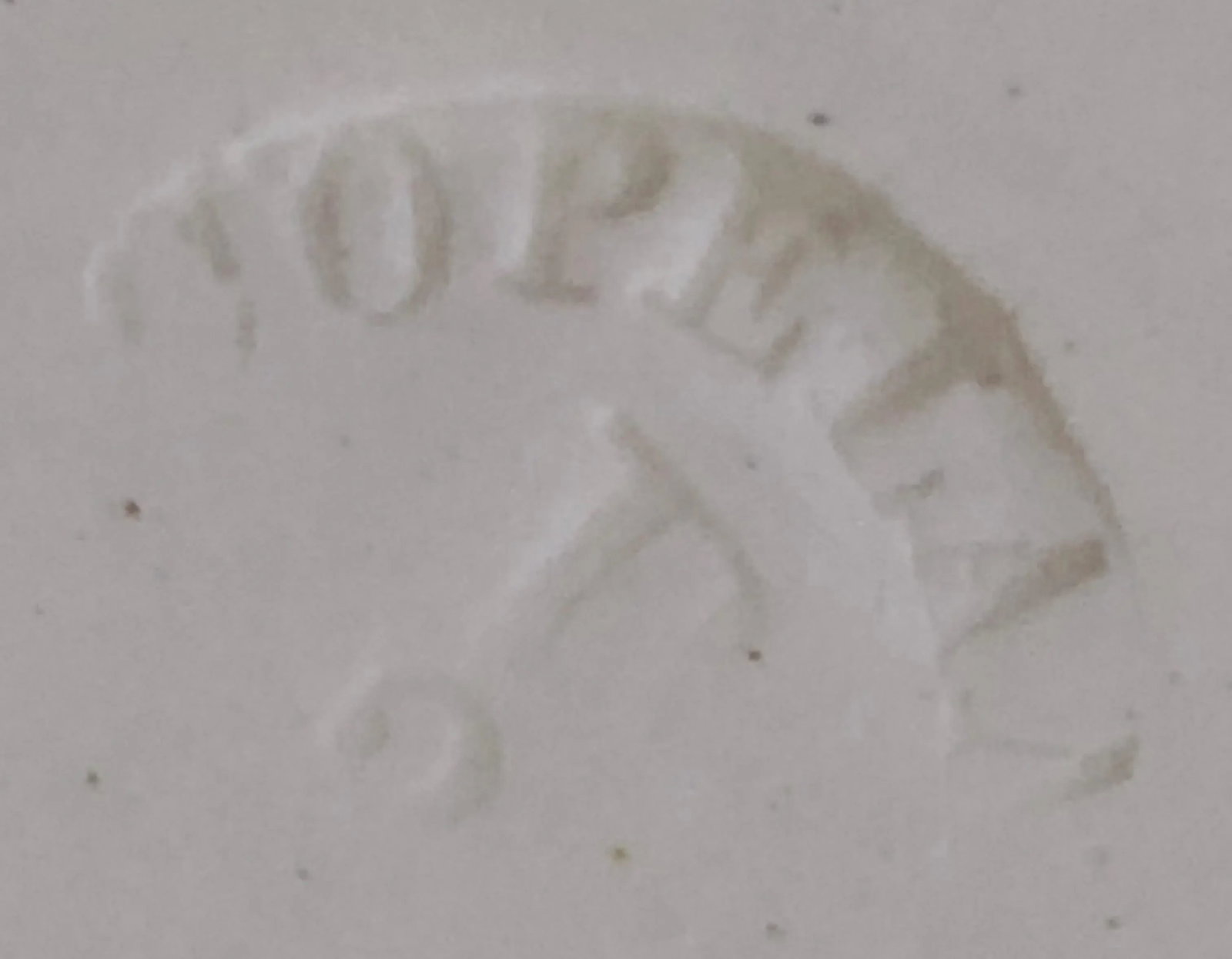 Copeland Blue and White Scottish Platter of Melrose Abbey - 6