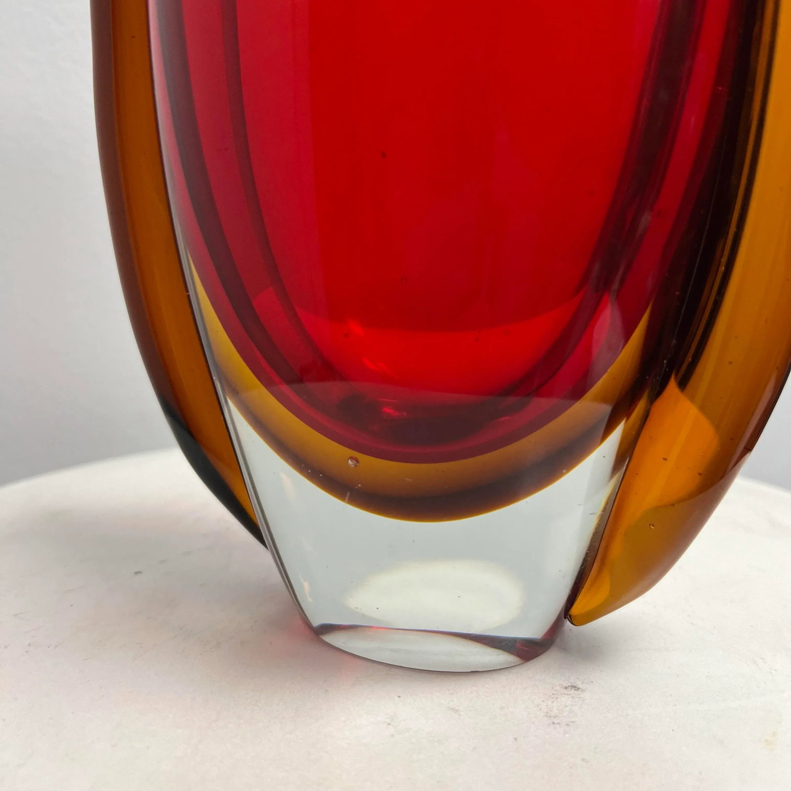1970s Murano Sommerso Vase - 2