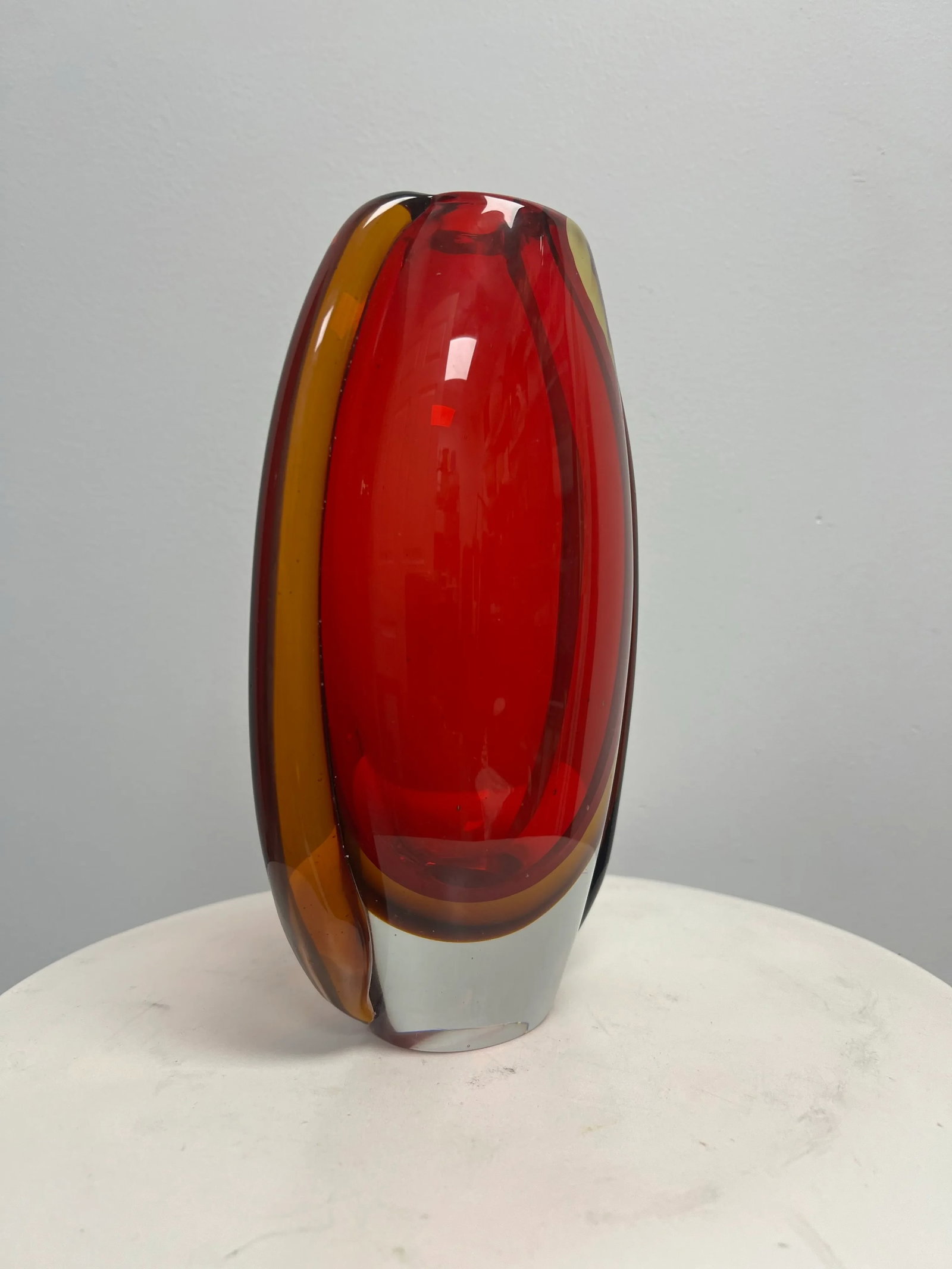 1970s Murano Sommerso Vase - 3
