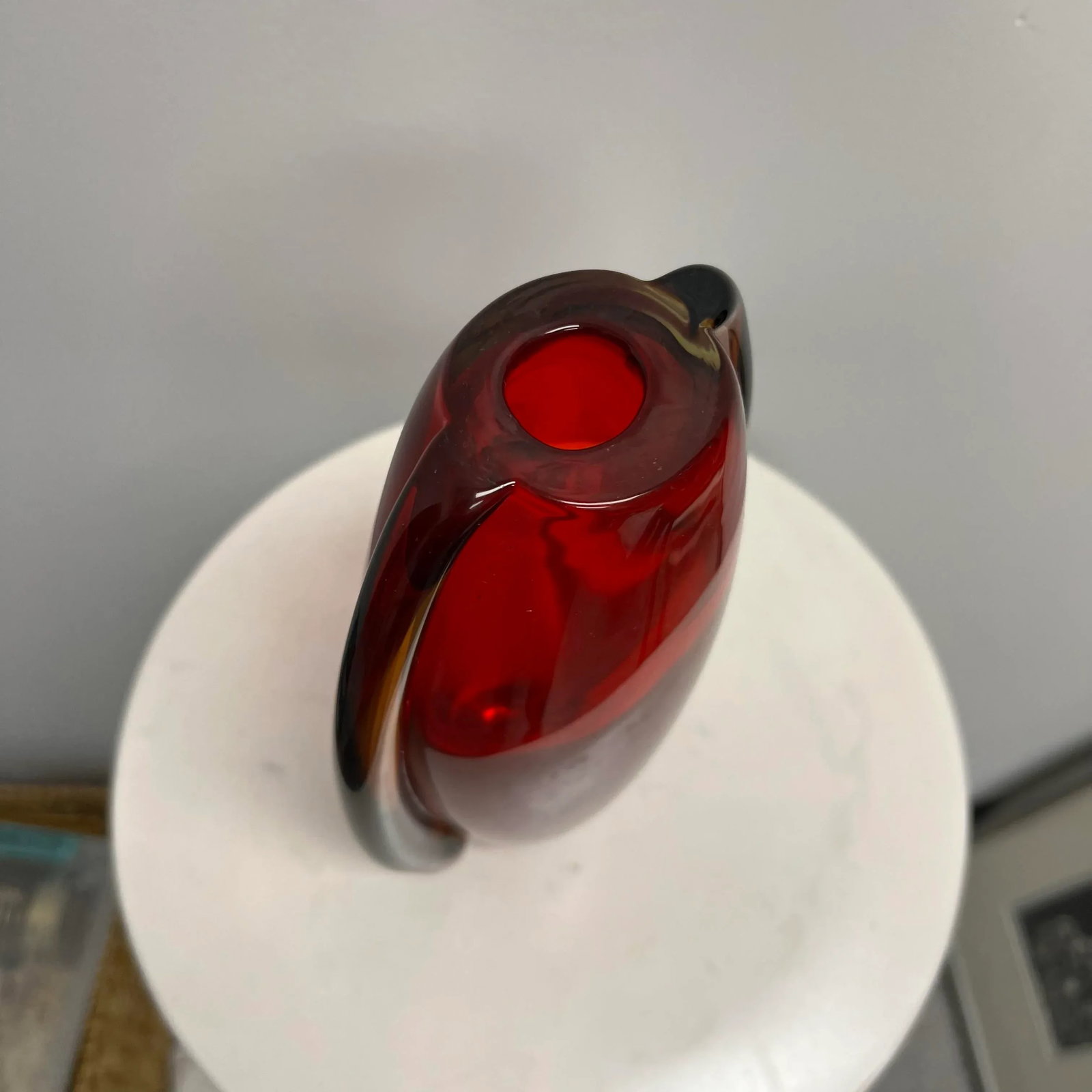 1970s Murano Sommerso Vase - 6