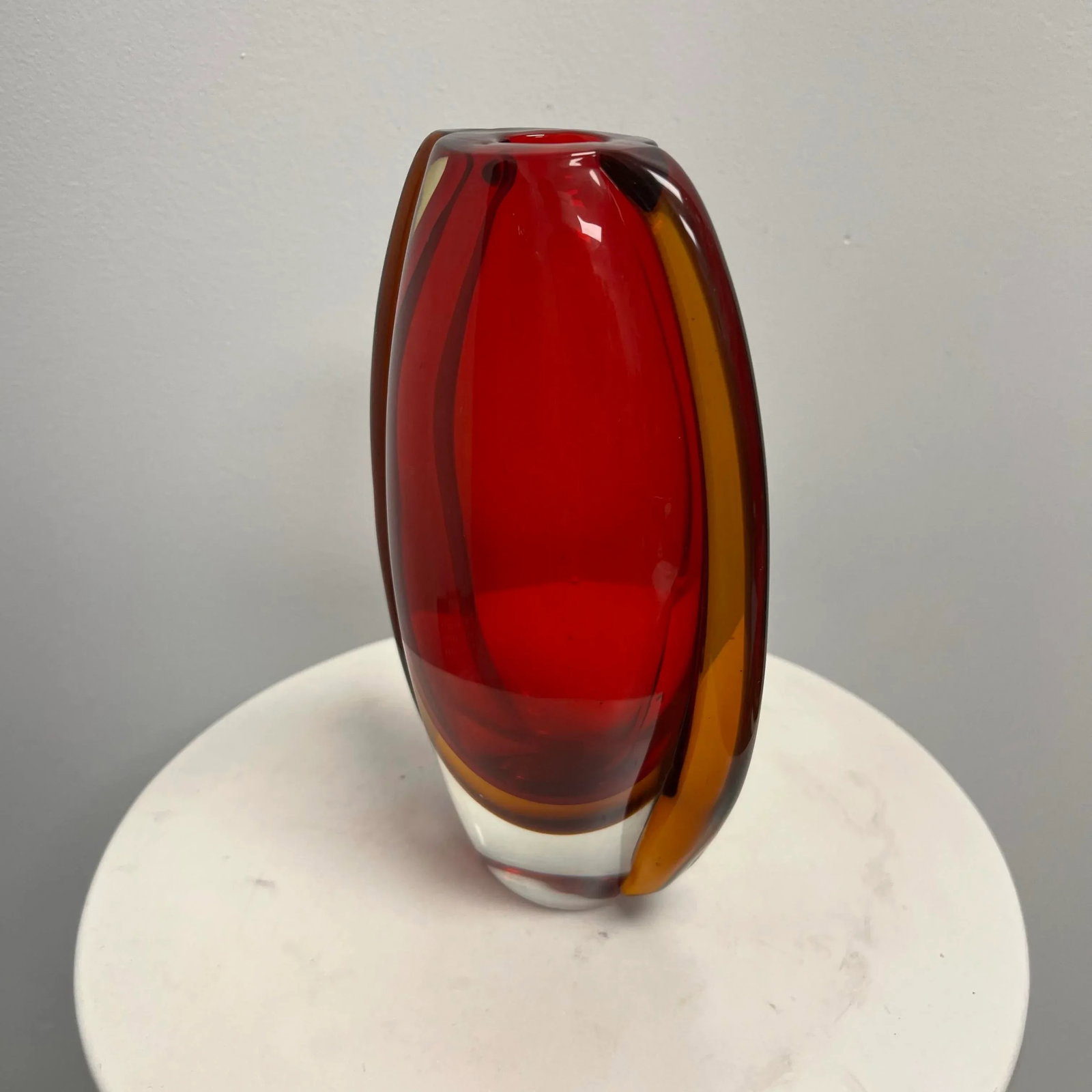 1970s Murano Sommerso Vase - 7