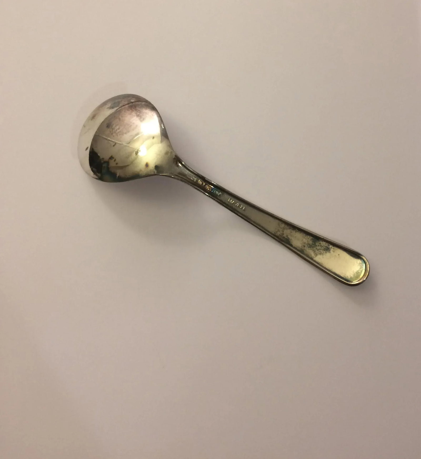 Vintage Mayell & Co Queen Anne Silver Plated Tableware Glass Bowl Caddy With Spoon and Original Box - 12