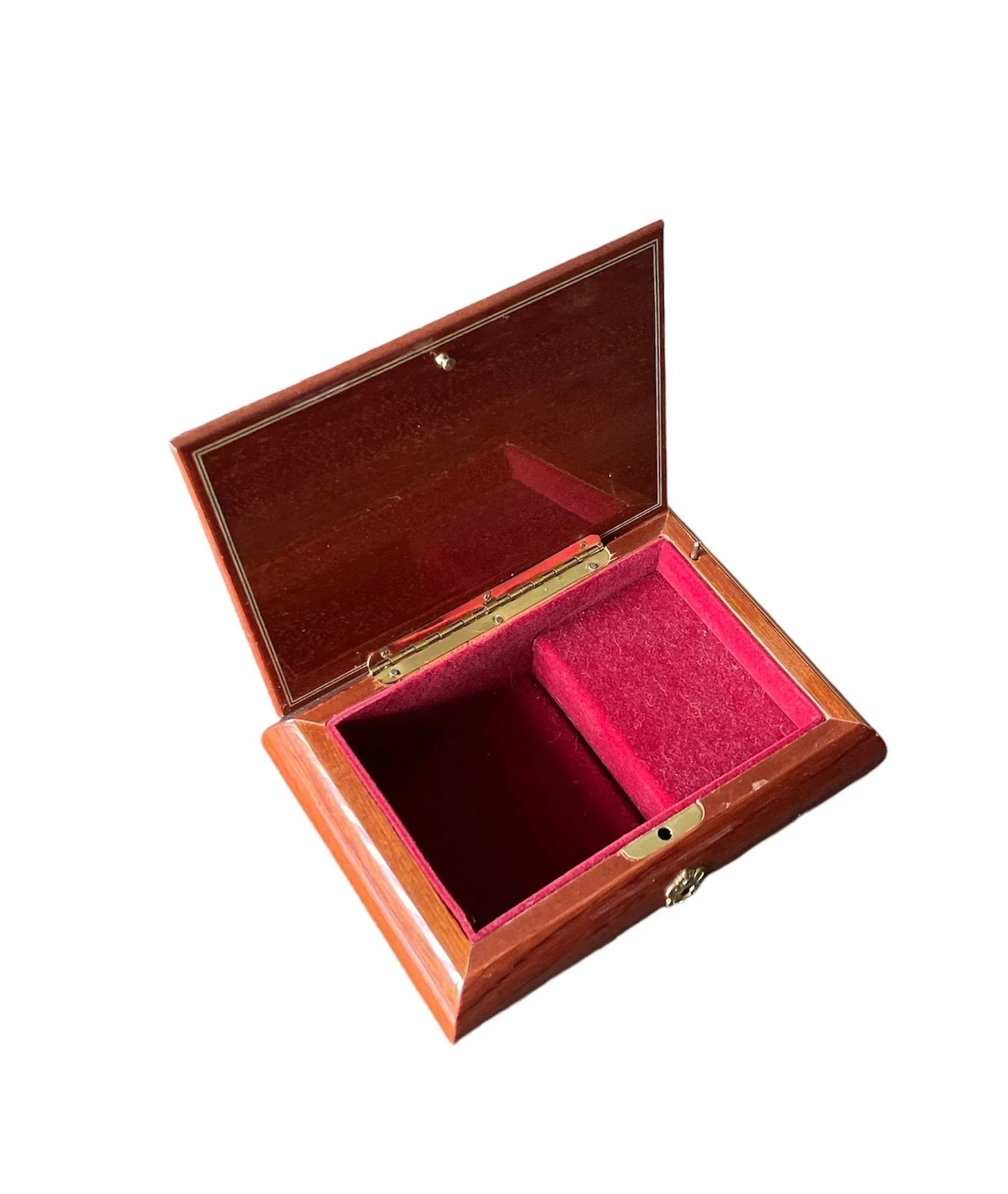 1970s Italian Collage Carved Wood Marquetry Box - 2