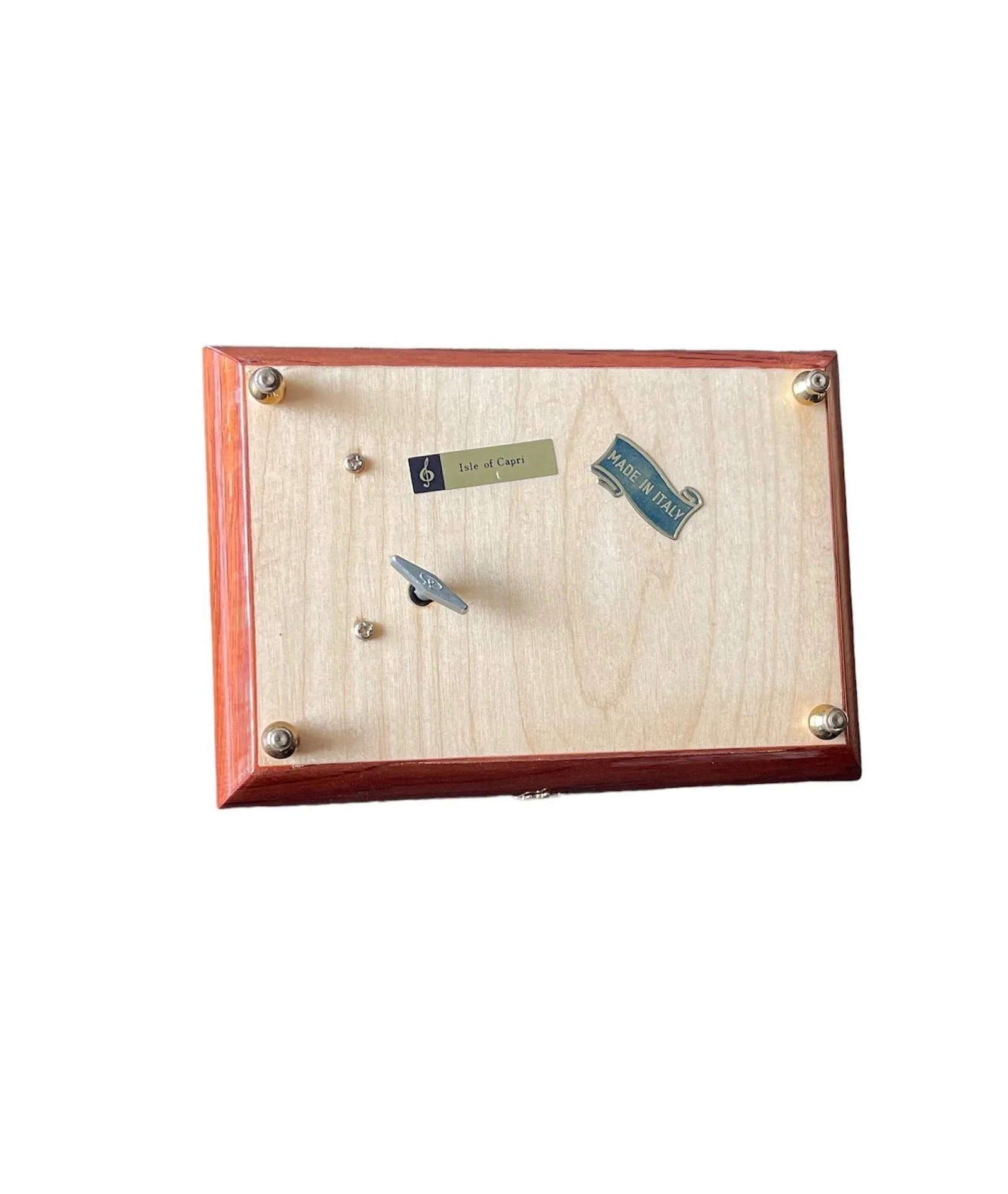 1970s Italian Collage Carved Wood Marquetry Box - 5