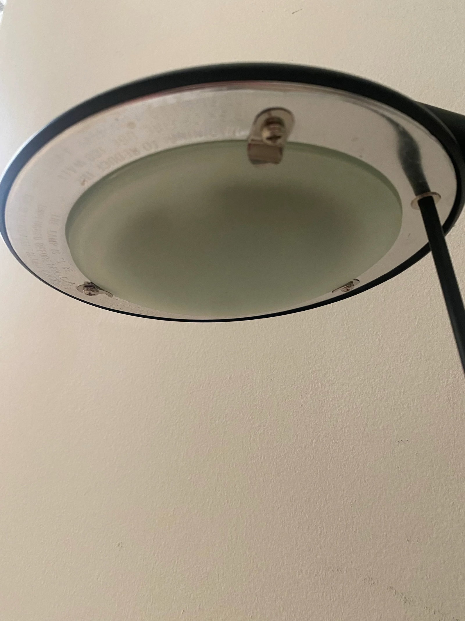 Vintage 1990s Postmodern Memphis Wood Metal Desk Lamp - 3