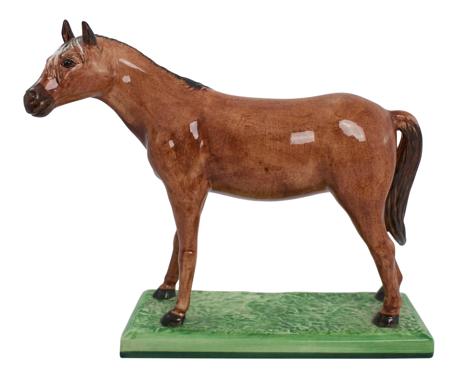 Mid-Century Italian Pottery Horse Figure (1 of 7)