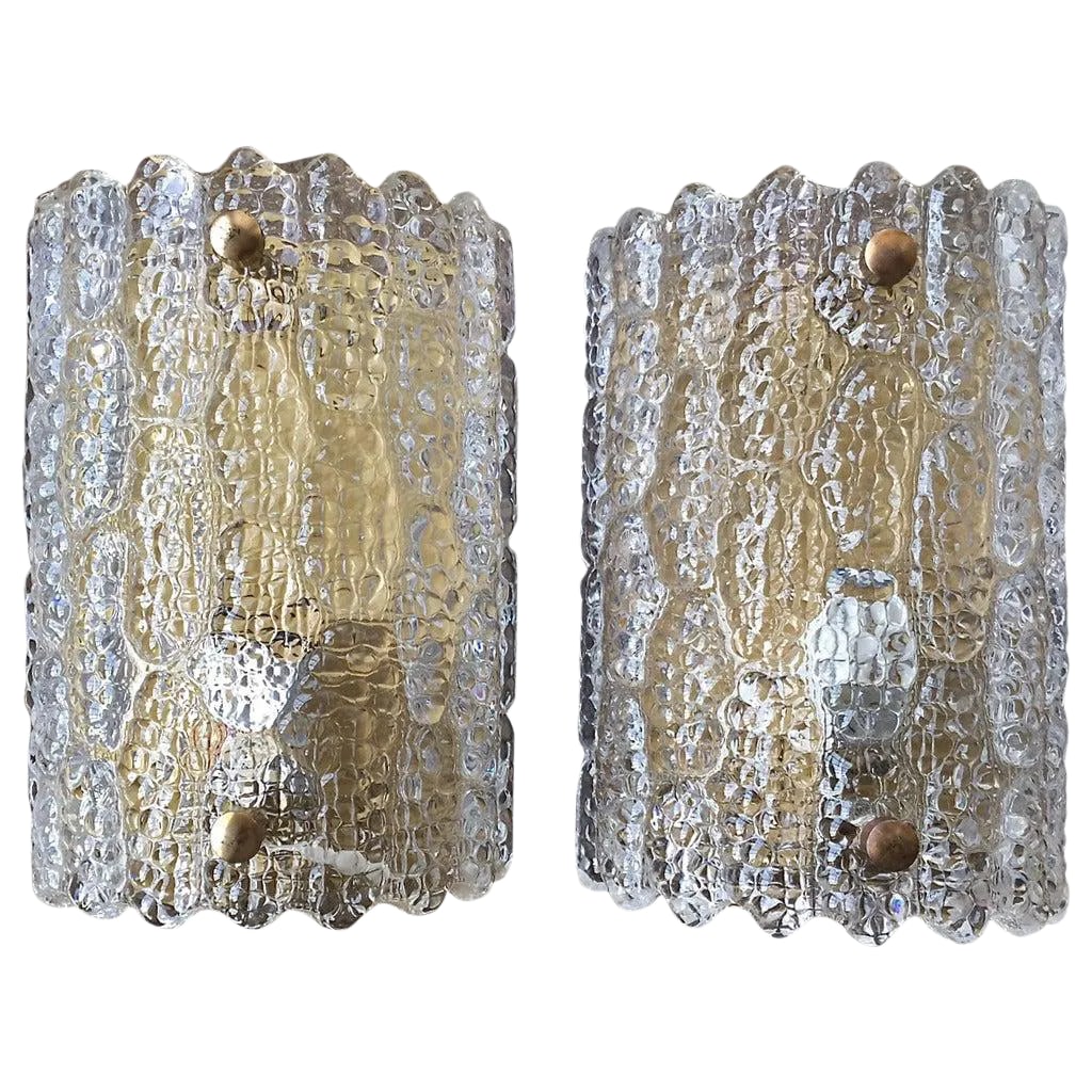 Large Sconces by Orrefors - a Pair (1 of 5)