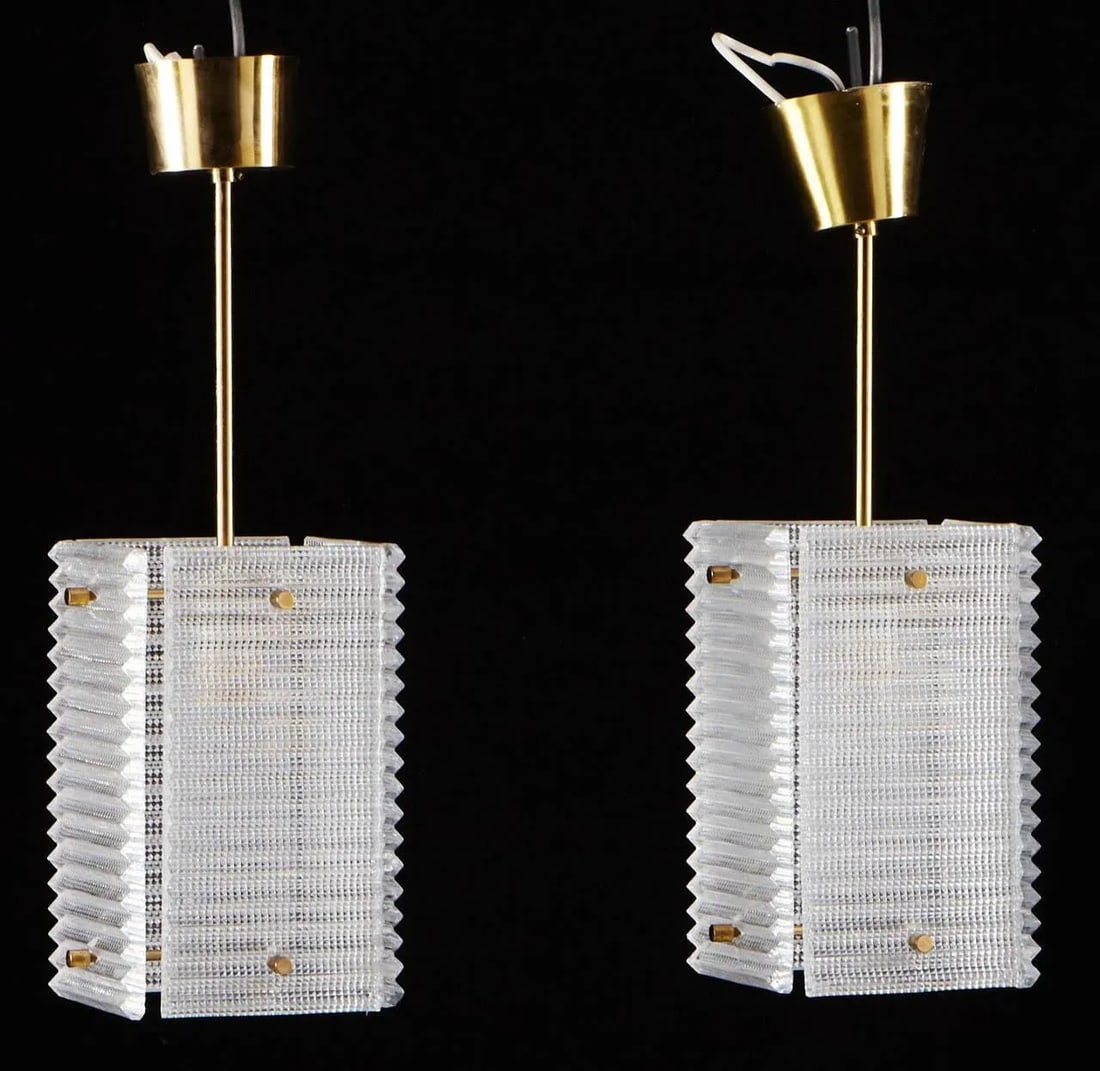 Pendants by Orrefors - a Pair - 2